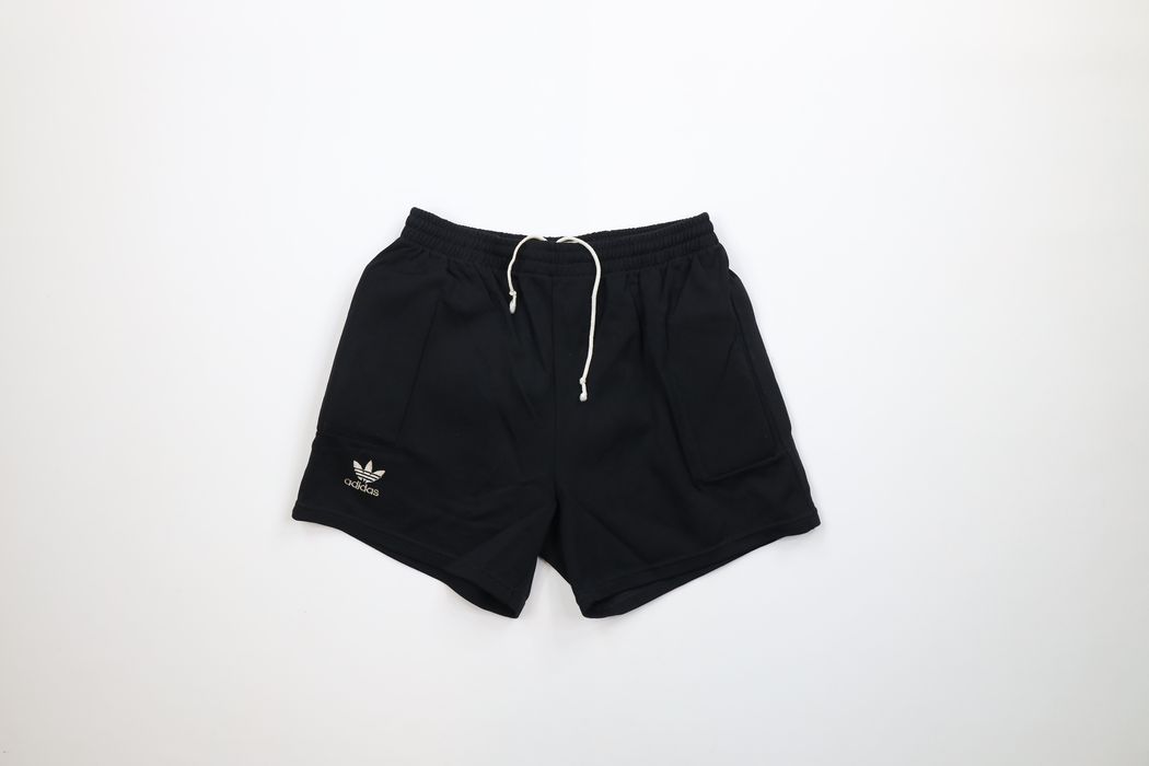 Black adidas best sale vintage shorts