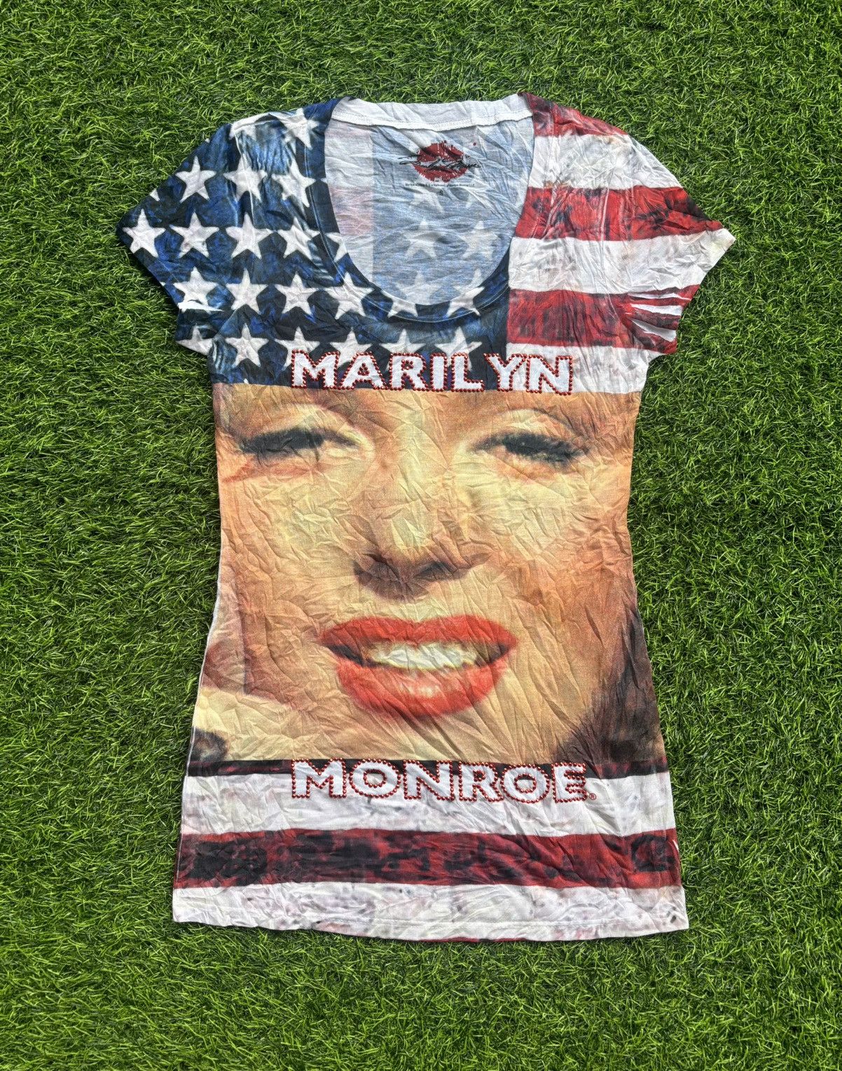 Hysteric Glamour Y2k Marilyn Monroe Full Print Tshirt Size S / US 4 / IT 40 - 1 Thumbnail