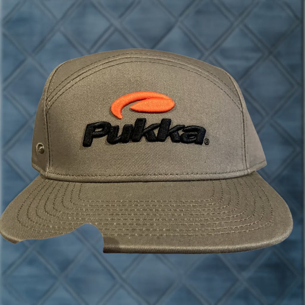 Vintage Pukka Hat Mens One Size Green NWOT Awesome Embroidered Panel Cap Snap Back Size ONE SIZE - 1 Thumbnail