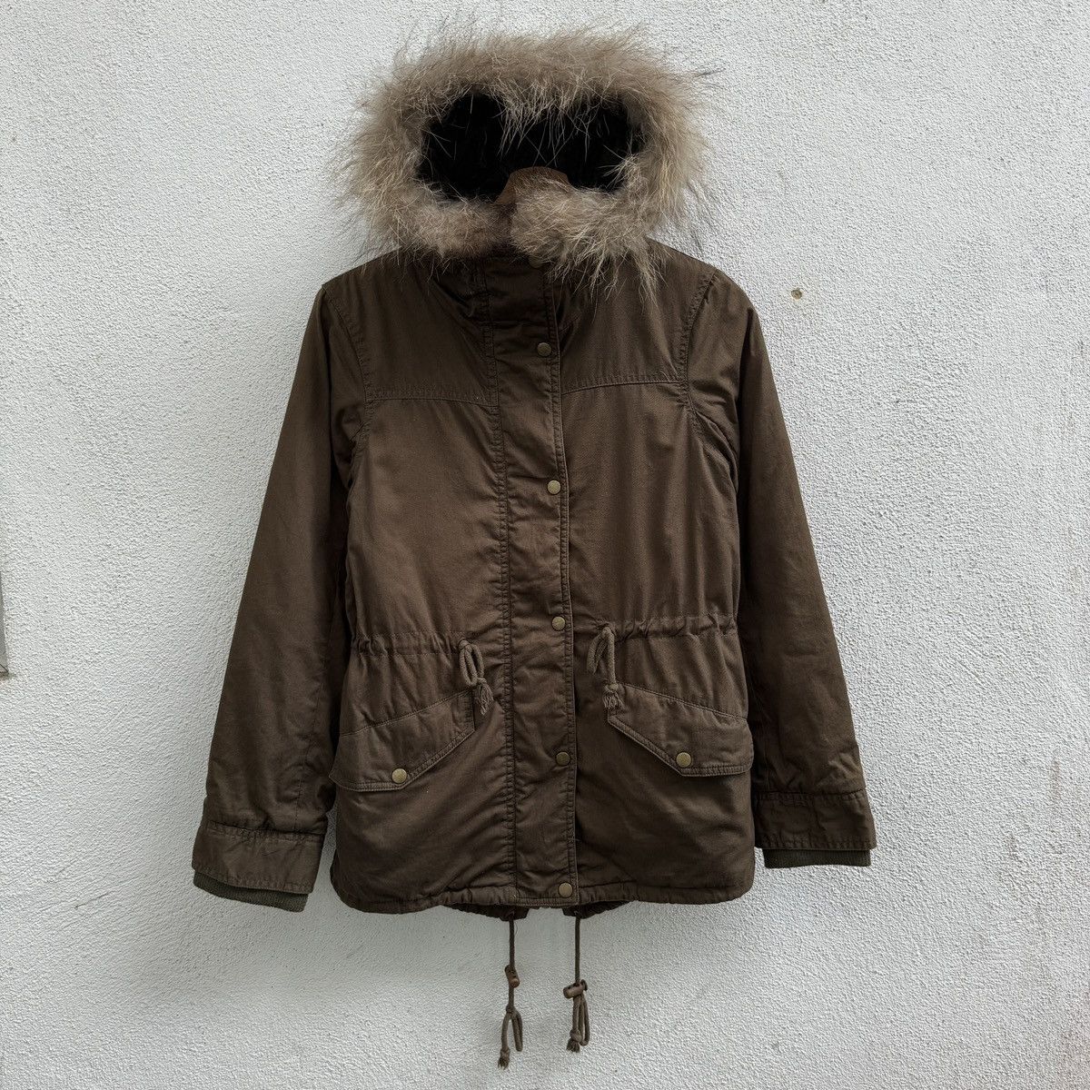 Japanese Brand Japanese “Riche Glamour” faux fur parka jacket Size M / US 6-8 / IT 42-44 - 1 Thumbnail