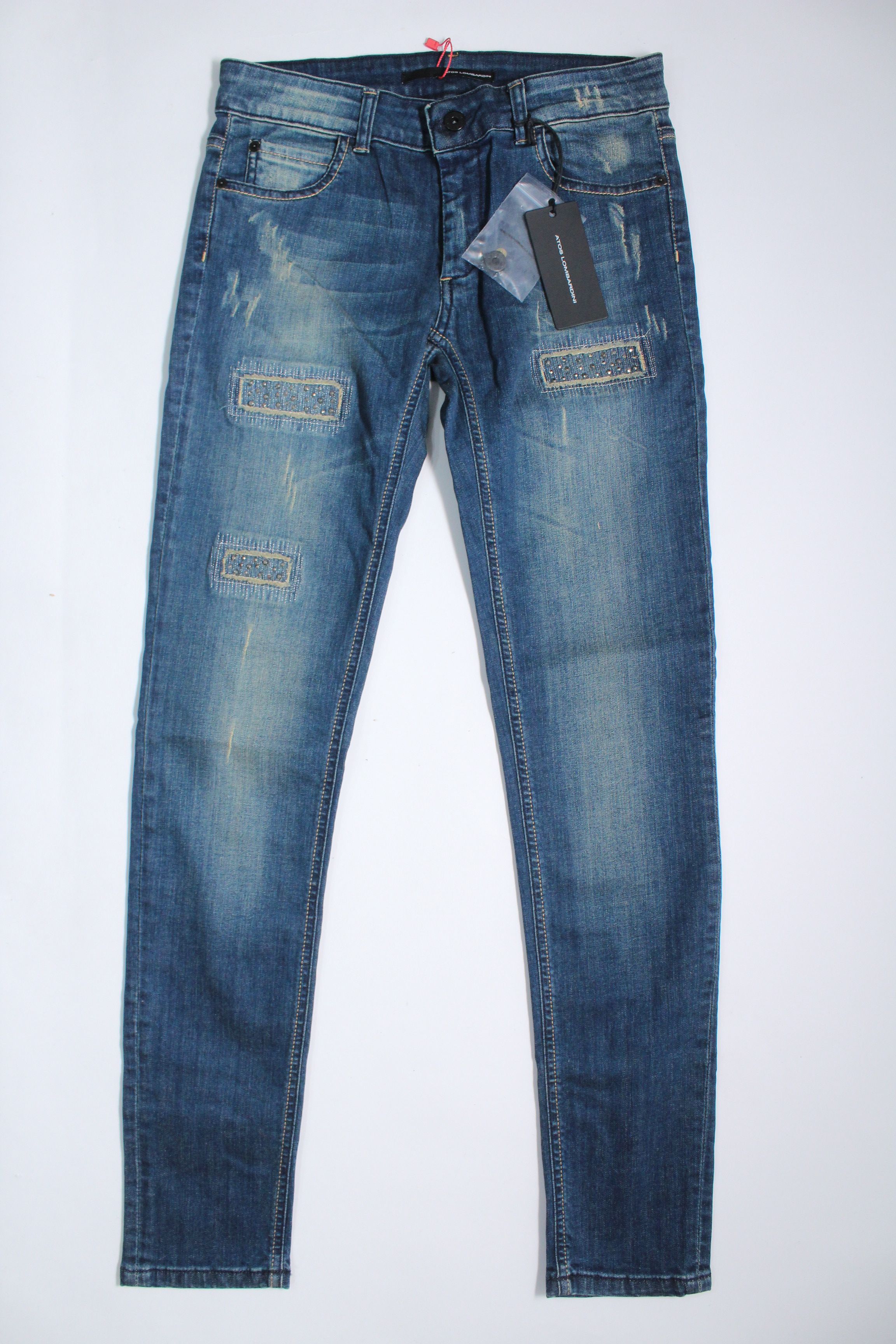 Other Atos Lambardini Jeans Womens Size 30 New Authentic Size 30" / US 8 / IT 44 - 2 Thumbnail