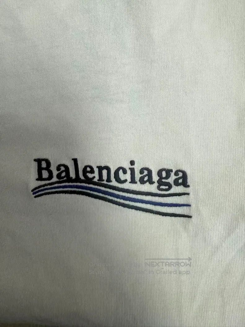Balenciaga Balenciaga Slim-fit letter-printed round-neck short-sleeve Size US S / EU 44-46 / 1 - 3 Thumbnail