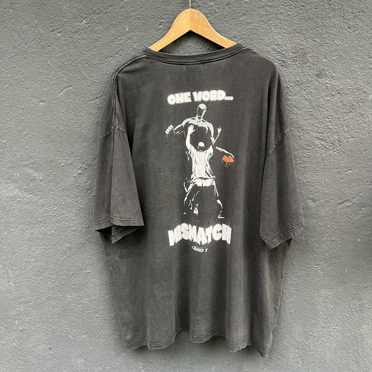 Vintage Thrashed Faded Vintage And 1 Basketball Tee Size US XXL / EU 58 / 5 - 1 Thumbnail