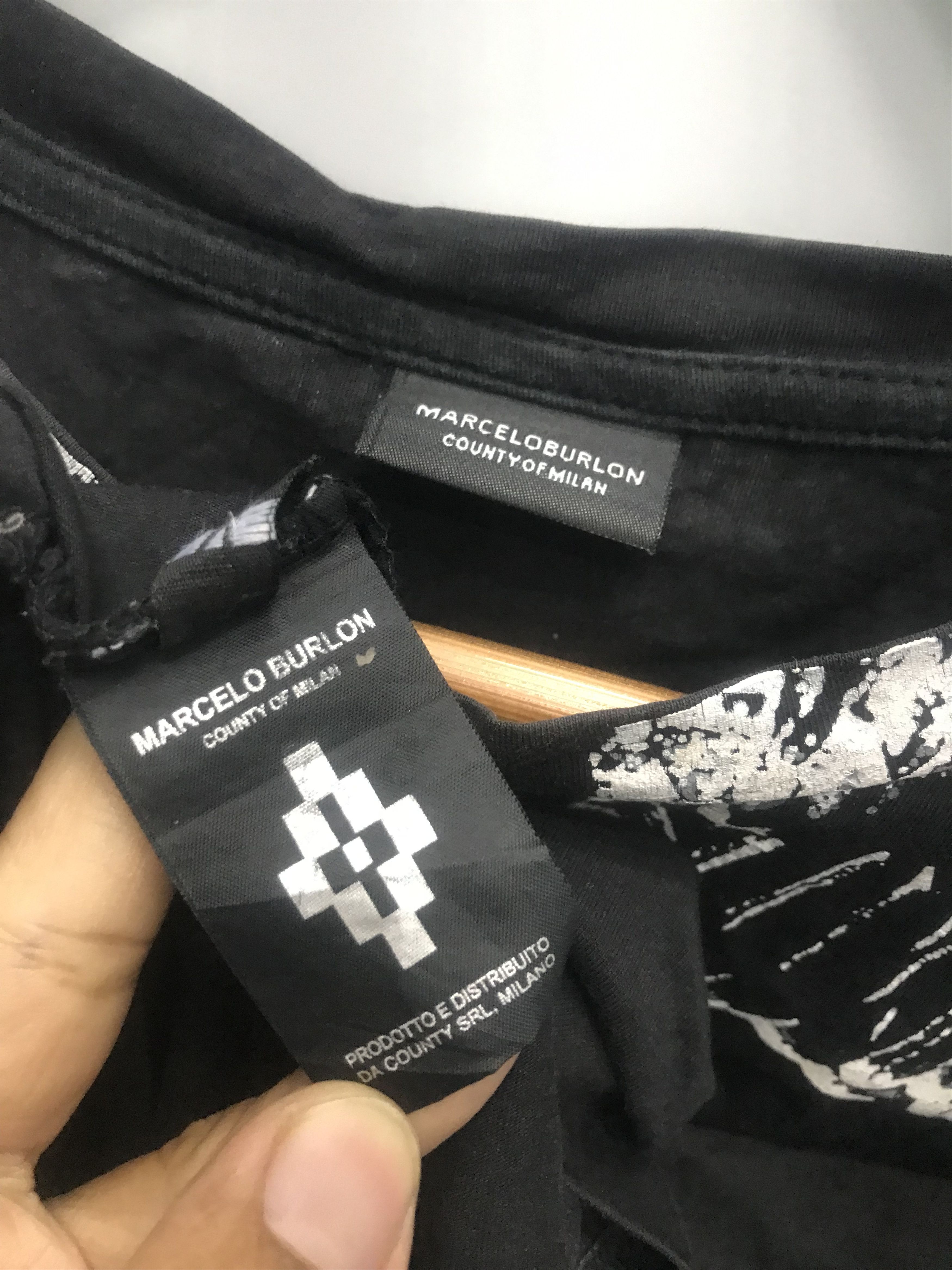 Marcelo Burlon Iconic Marcelo Burlon Wing Tshirt Size US M / EU 48-50 / 2 - 6 Thumbnail