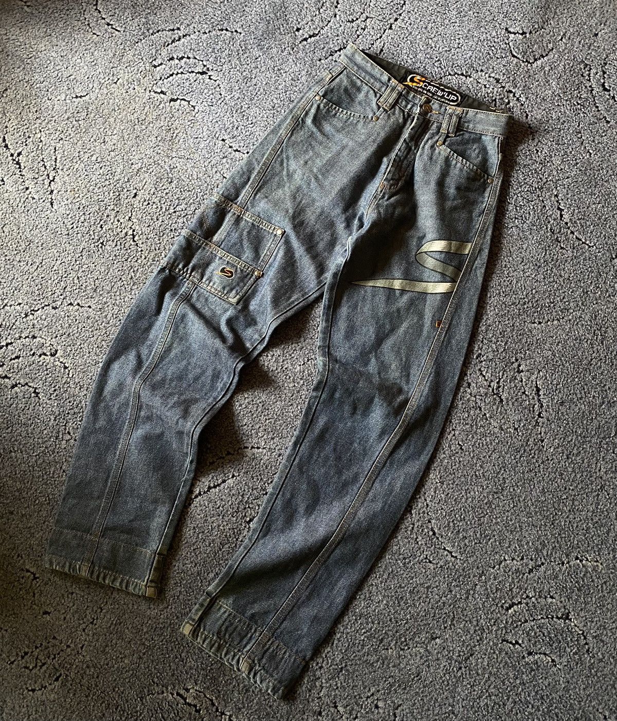 Vintage Vintage 90s Baggy Denim Rap Jeans Size US 30 / EU 46 - 1 Thumbnail