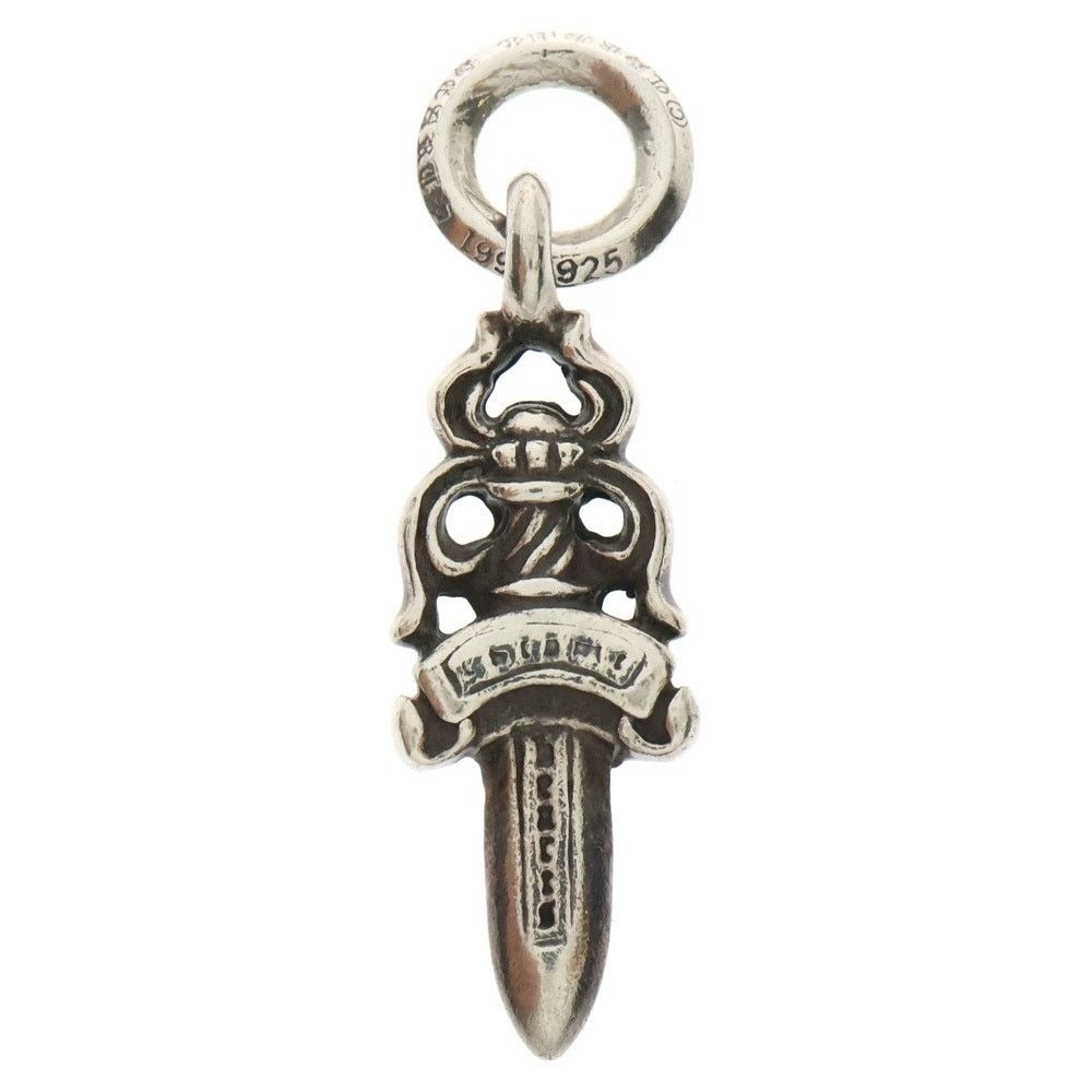 Chrome Hearts Dagger Charm Pendant Top Silver