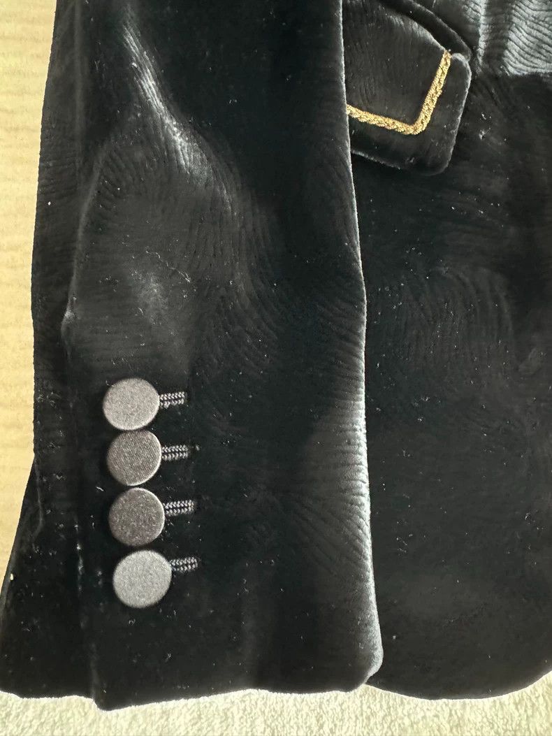 Saint Laurent Paris Saint Laurent Paris Velvet blazer Size 48R - 5 Thumbnail
