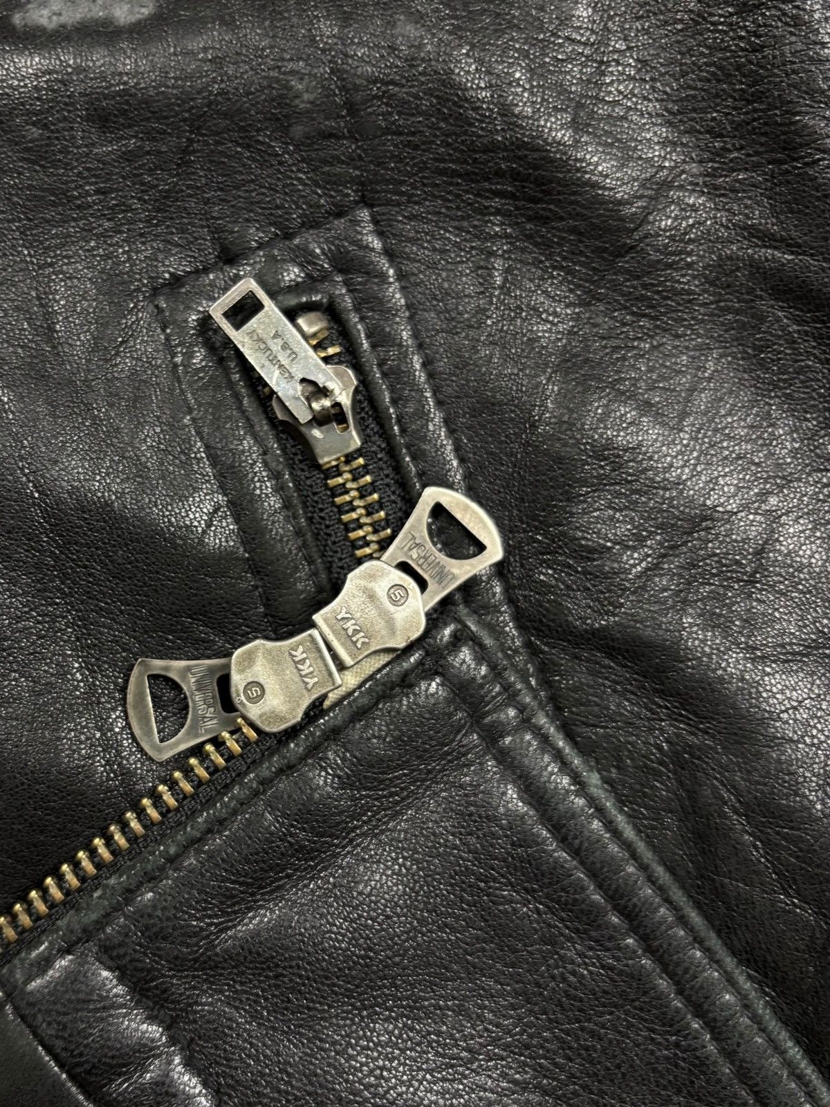 JACKROSE 2000s Jackrose - Trim Fur Collar Vkei Style Leather Jacket Size US M / EU 48-50 / 2 - 11 Thumbnail