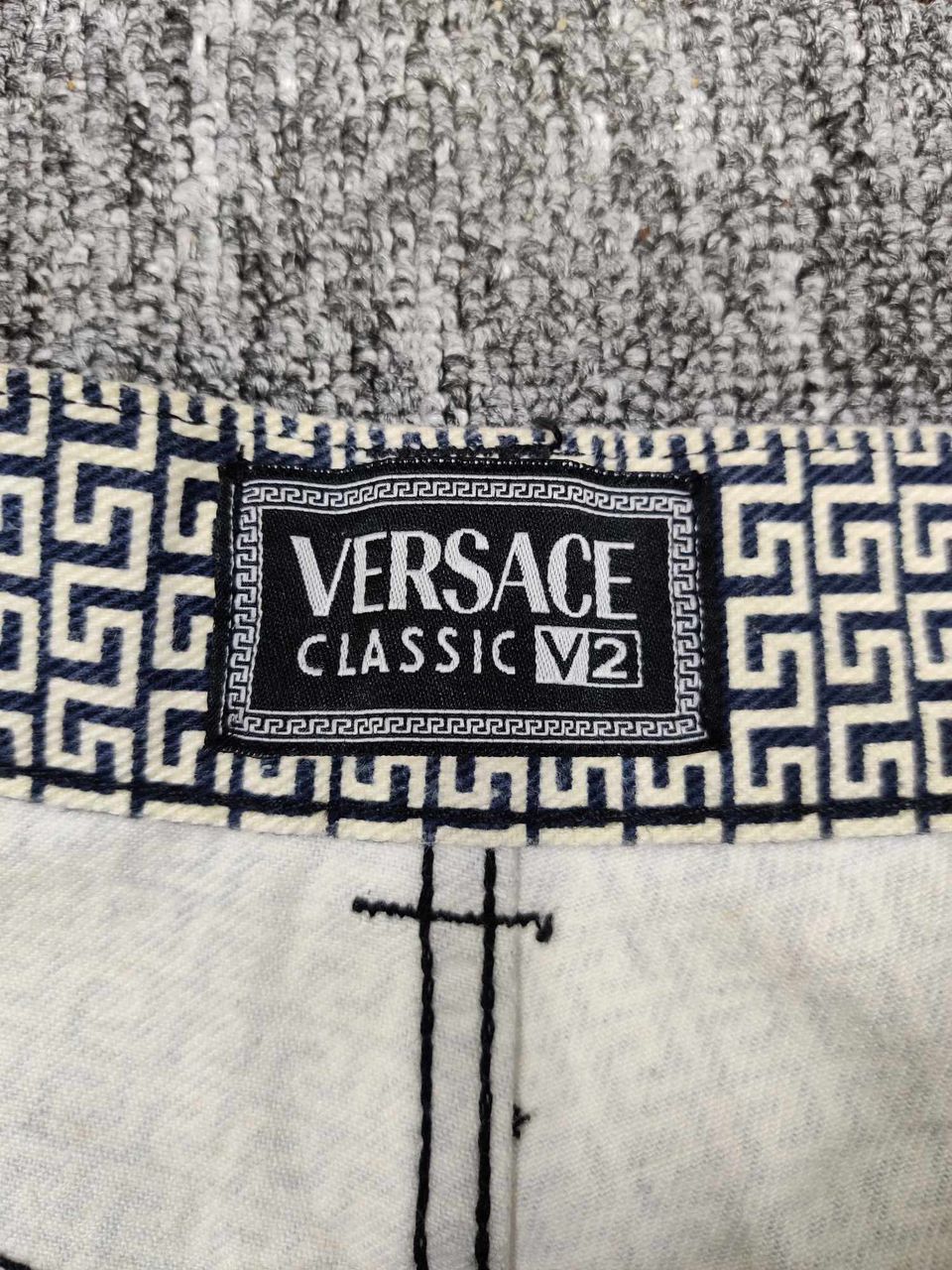 Versace Vintage Versace Classic V2 Monogram Trousers Loose Pants Size US 31 - 10 Thumbnail