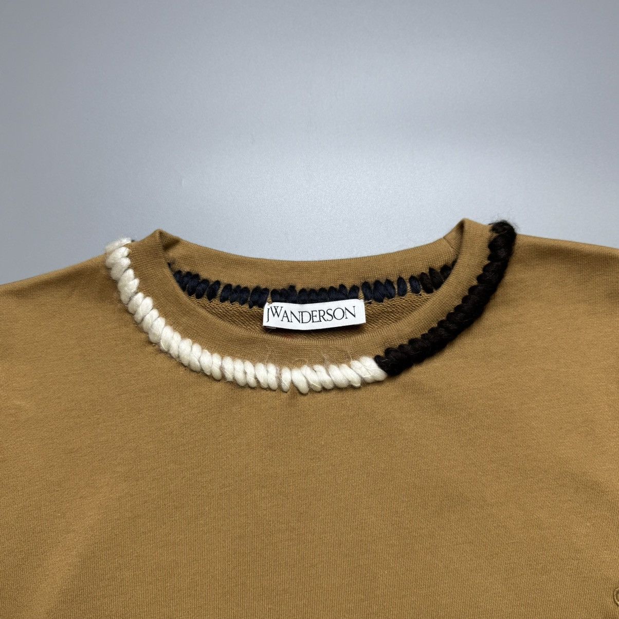JW Anderson JW Anderson - Asymmetric Contrast Stitch Sweatshirt Size M / US 6-8 / IT 42-44 - 7 Thumbnail