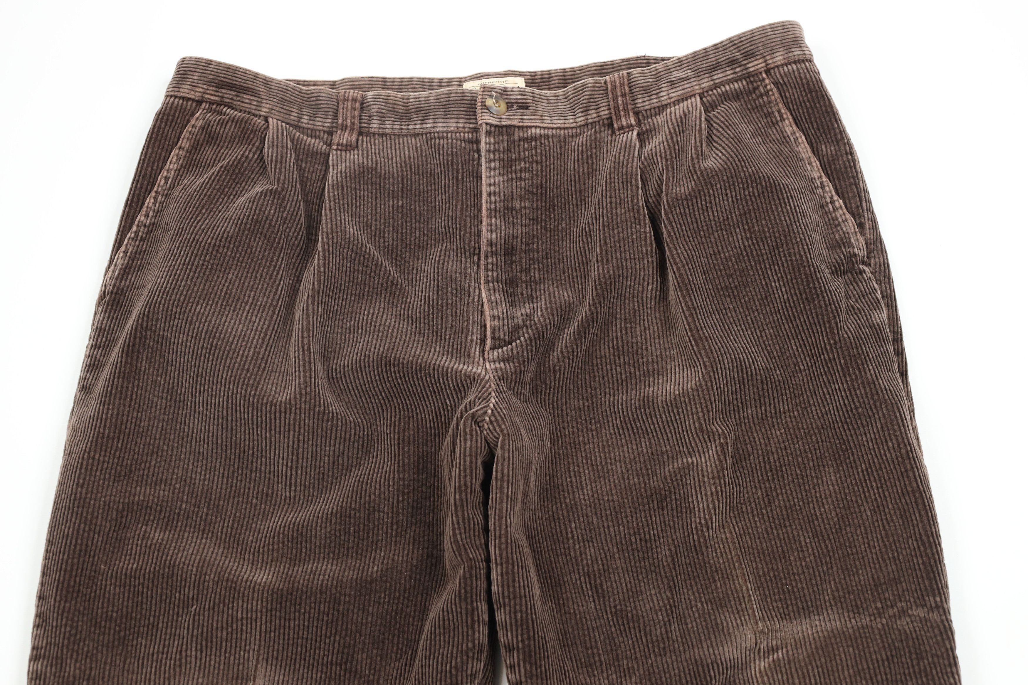 Vintage Vintage 90s Streetwear Heavyweight Wide Leg Corduroy Pants Size US 40 / EU 56 - 2 Thumbnail
