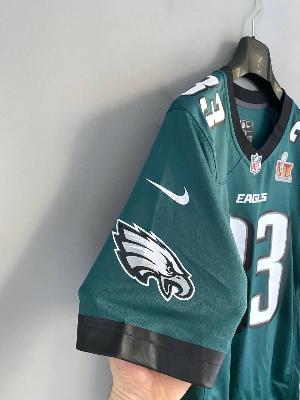 Nike NFL Philadelphia Eagles Super Bowl LIX Jersey #33 DeJean, S Size US S / EU 44-46 / 1 - 8 Thumbnail