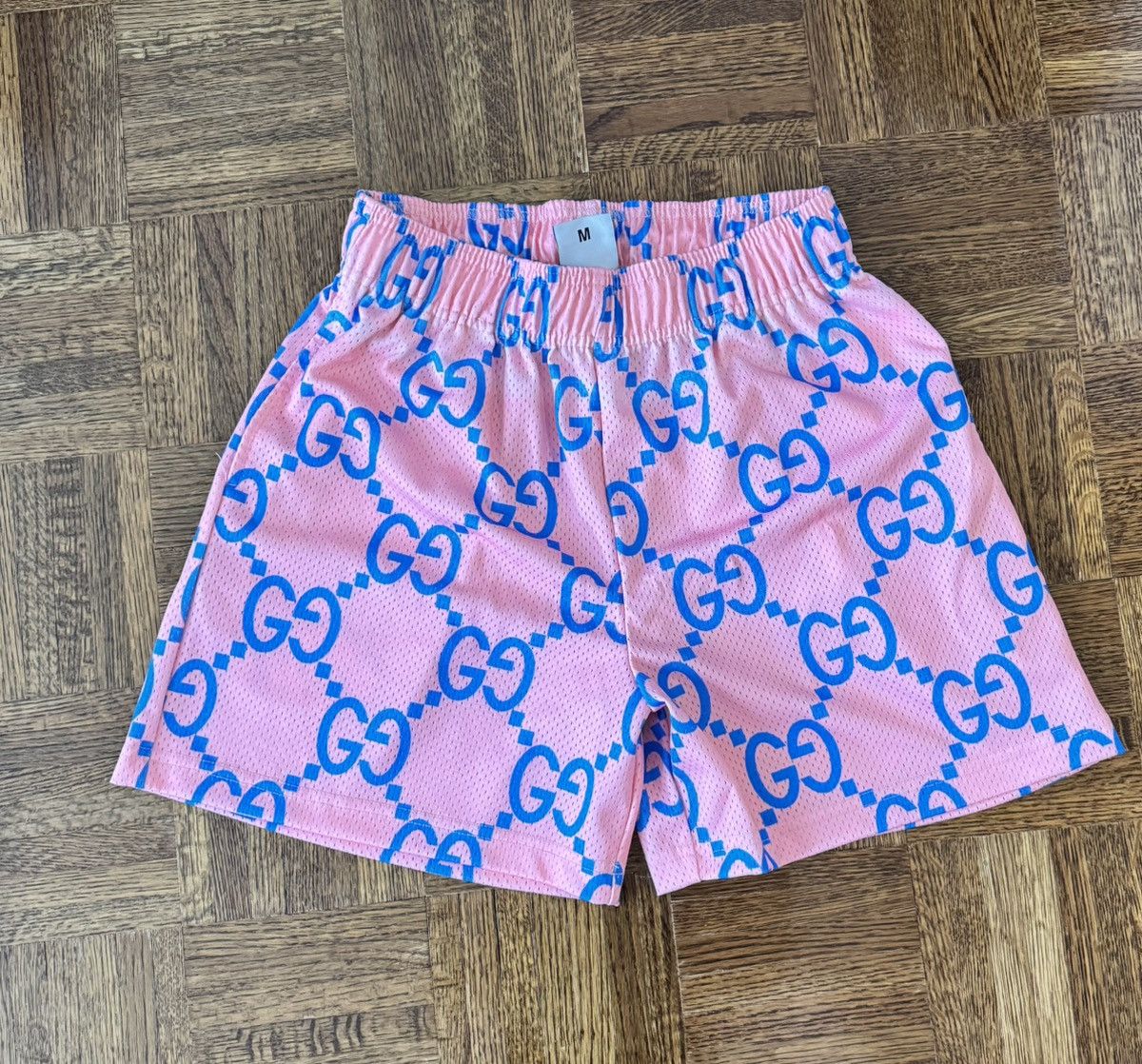 Bravest Studios Braves Studios pink/blue mesh shorts- Medium Size US 32 / EU 48 - 2 Thumbnail