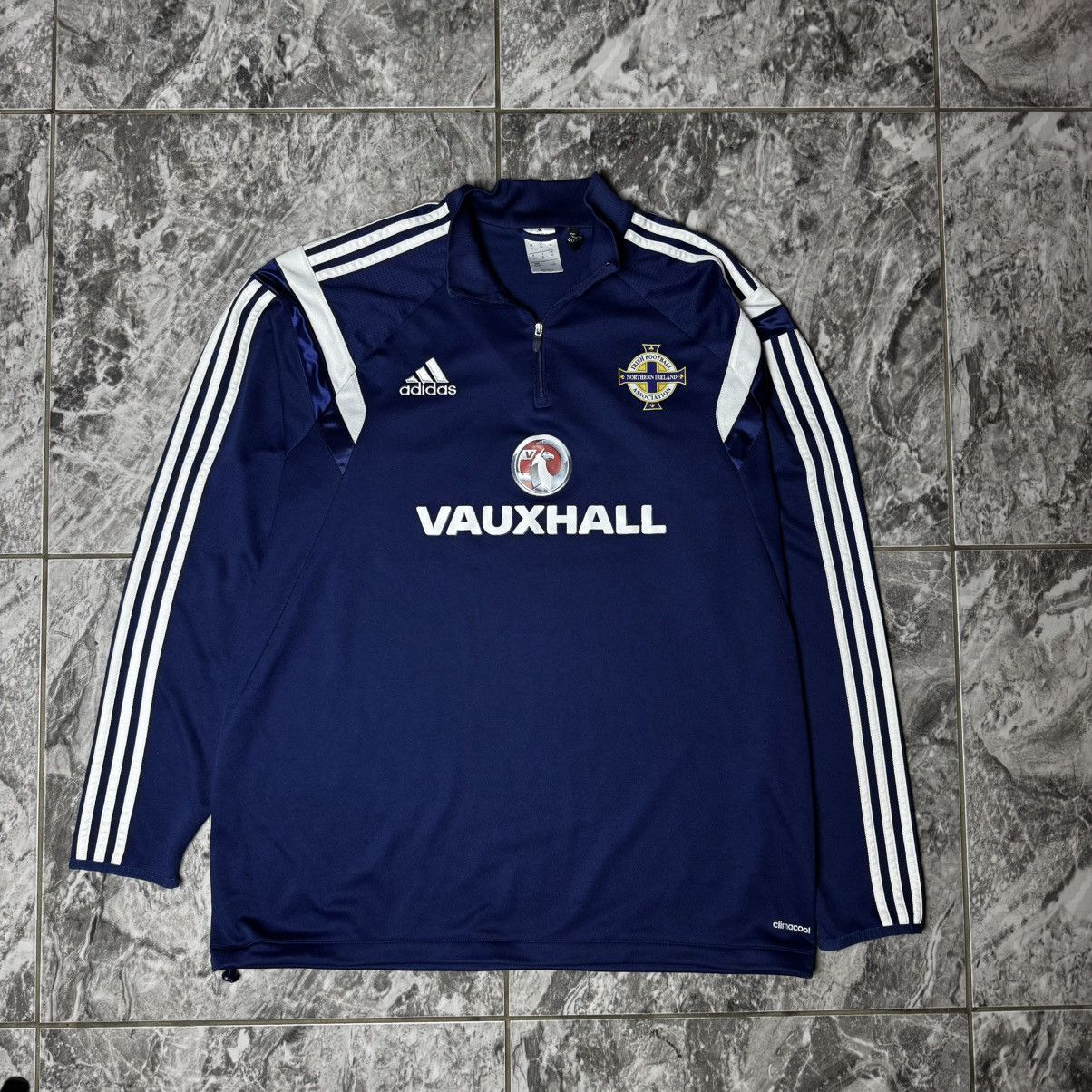 Adidas Adidas Nothern Ireland Training Vintage Size US XL / EU 56 / 4 - 1 Thumbnail