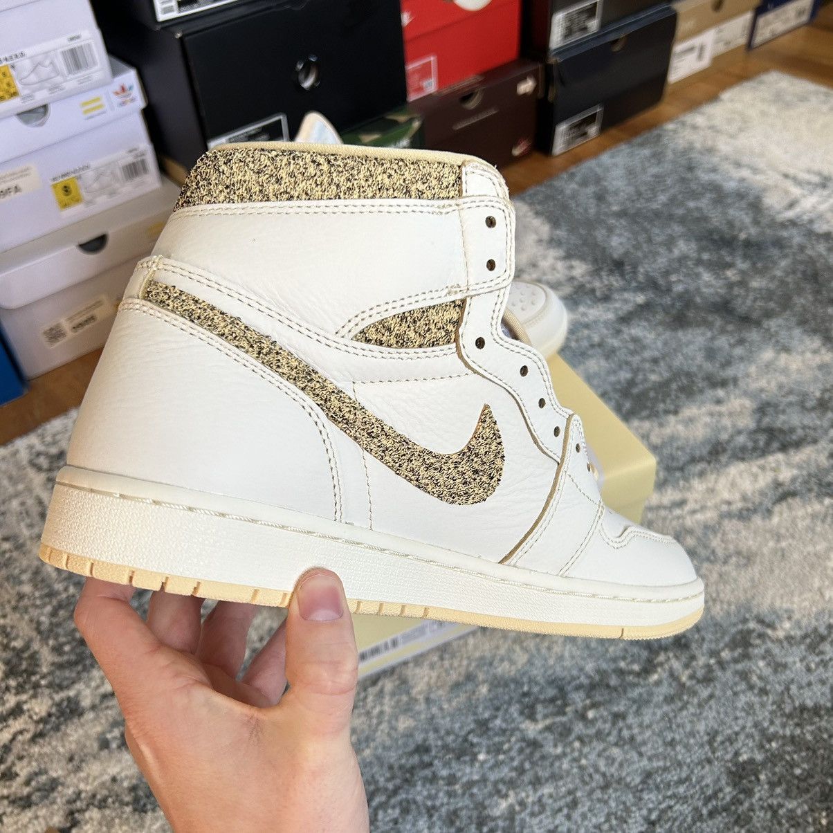 Jordan Brand × Nike AJ1 HiGH CRAFT ViBRATiONS OF NAiJA SAiL PALE VANiLLA CREAM Size US 9.5 / EU 42-43 - 12 Thumbnail