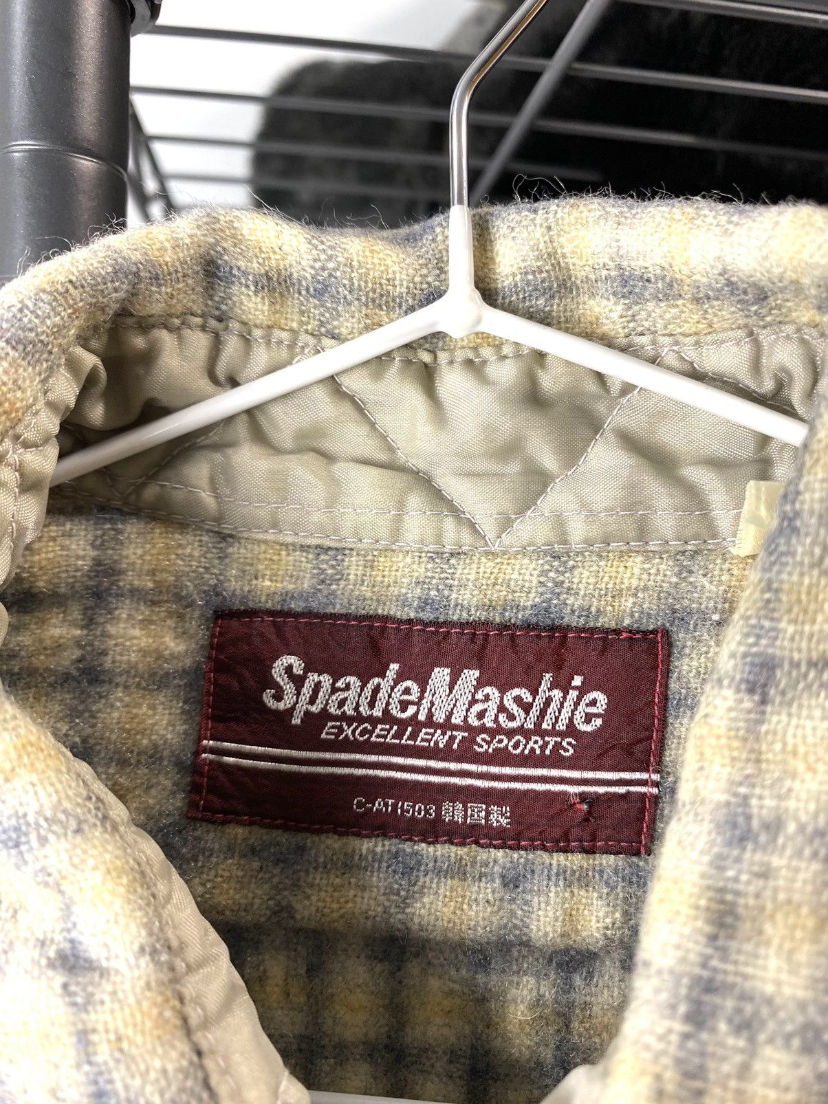 Vintage Rare! Vintage Spade Mashie Flannel Shirt Japan Brand Size M / US 6-8 / IT 42-44 - 4 Thumbnail