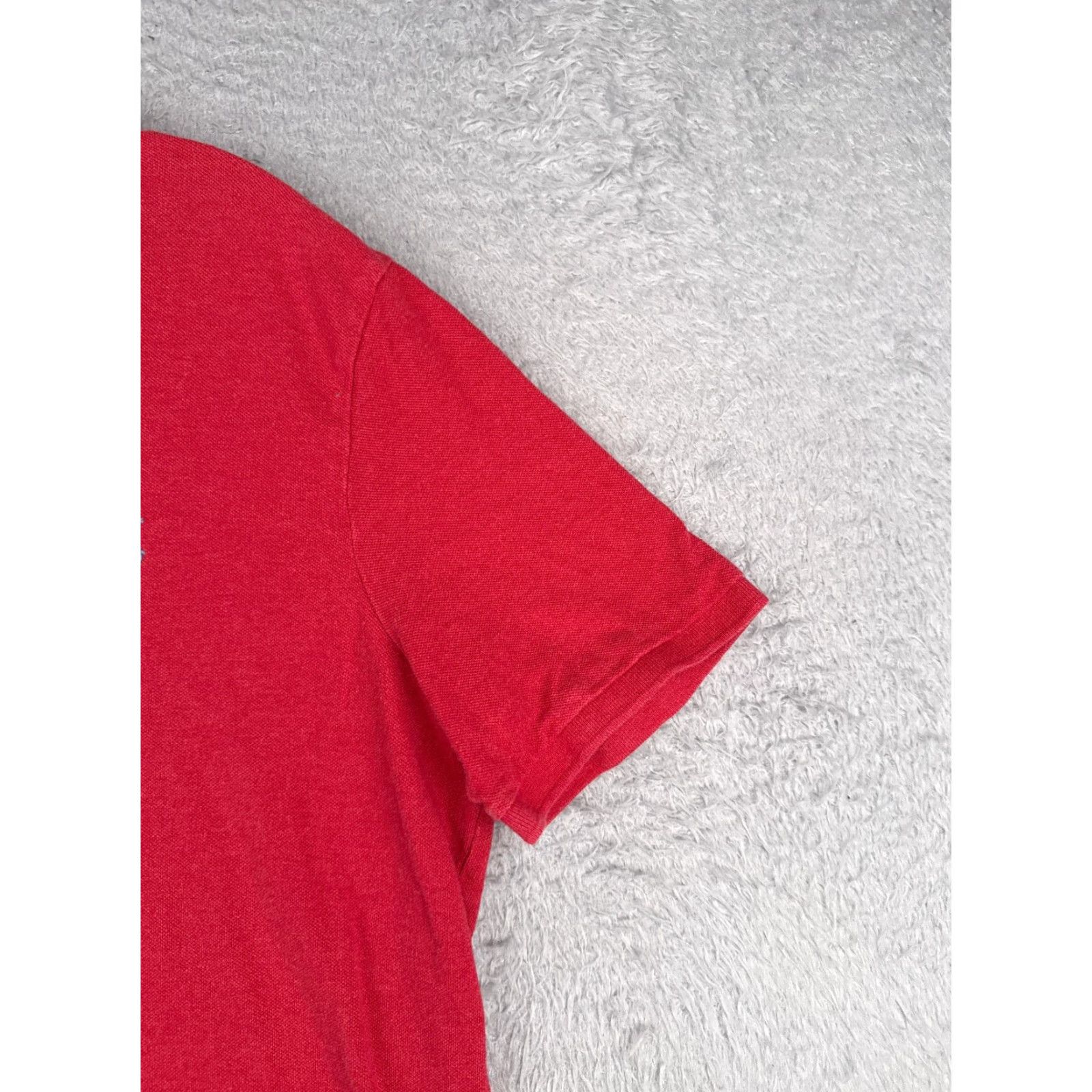 Ralph Lauren Polo Ralph Lauren Polo Shirt Men Large Red Classic Fit 100% Cotton READ Size US L / EU 52-54 / 3 - 2 Thumbnail
