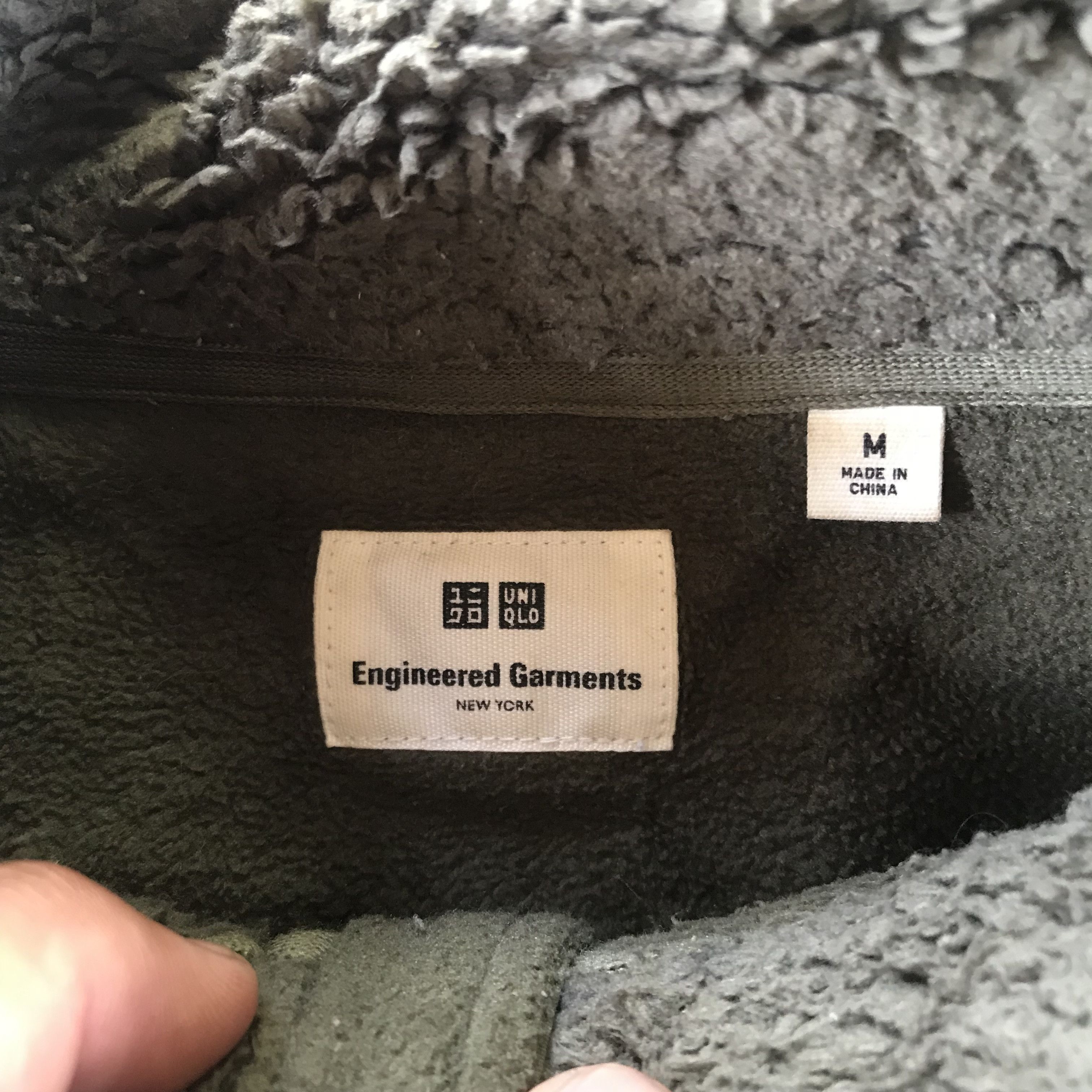Engineered Garments × Uniqlo Uniqlo X Engineered Garments Fur Fleece Jacket Size US M / EU 48-50 / 2 - 9 Thumbnail