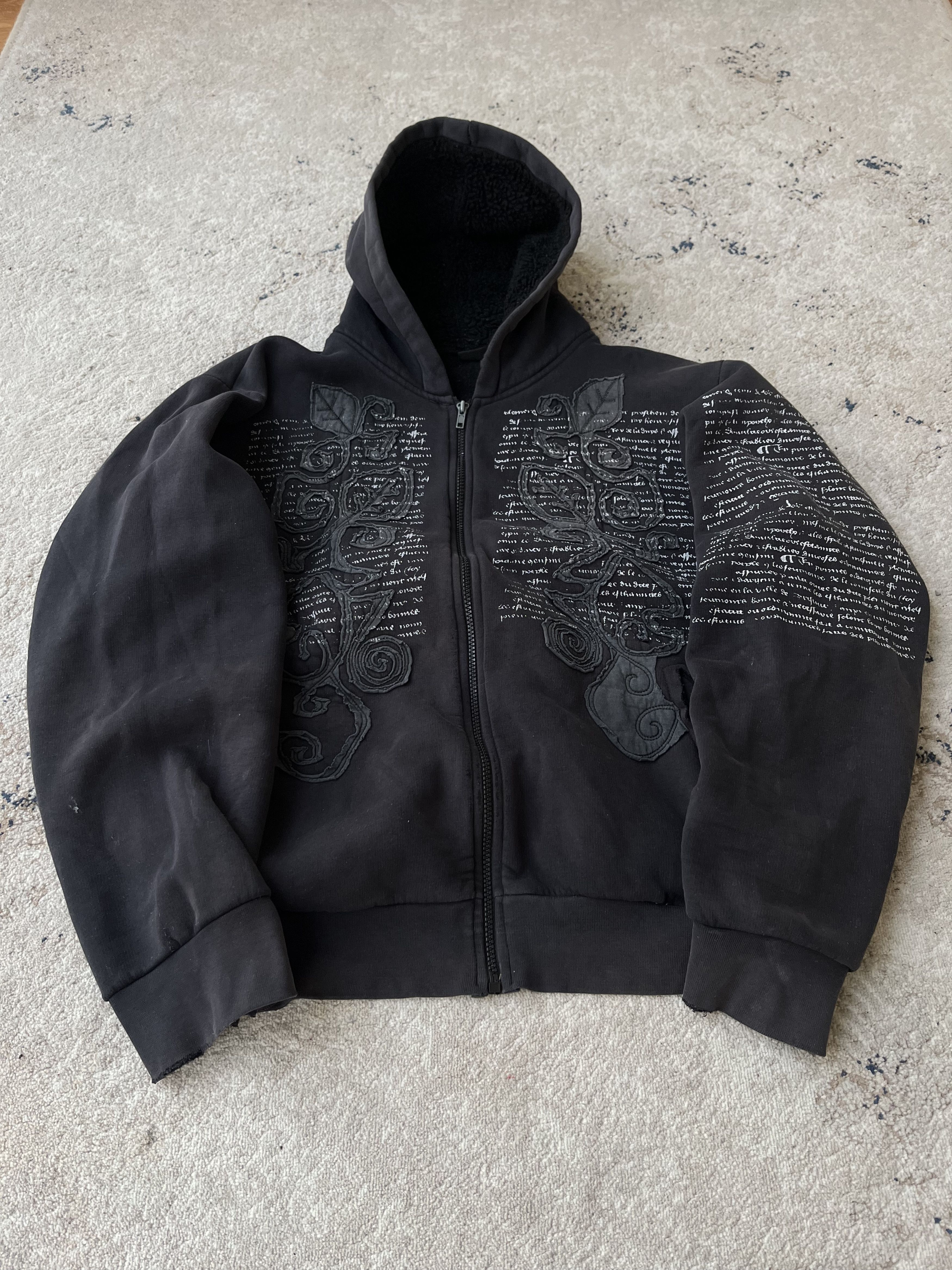 Hysteric Glamour VTG JUNYA WATANABE BALENCIAGA STYLE DISTRESSED BOXY HOODIE Size US L / EU 52-54 / 3 - 1 Thumbnail