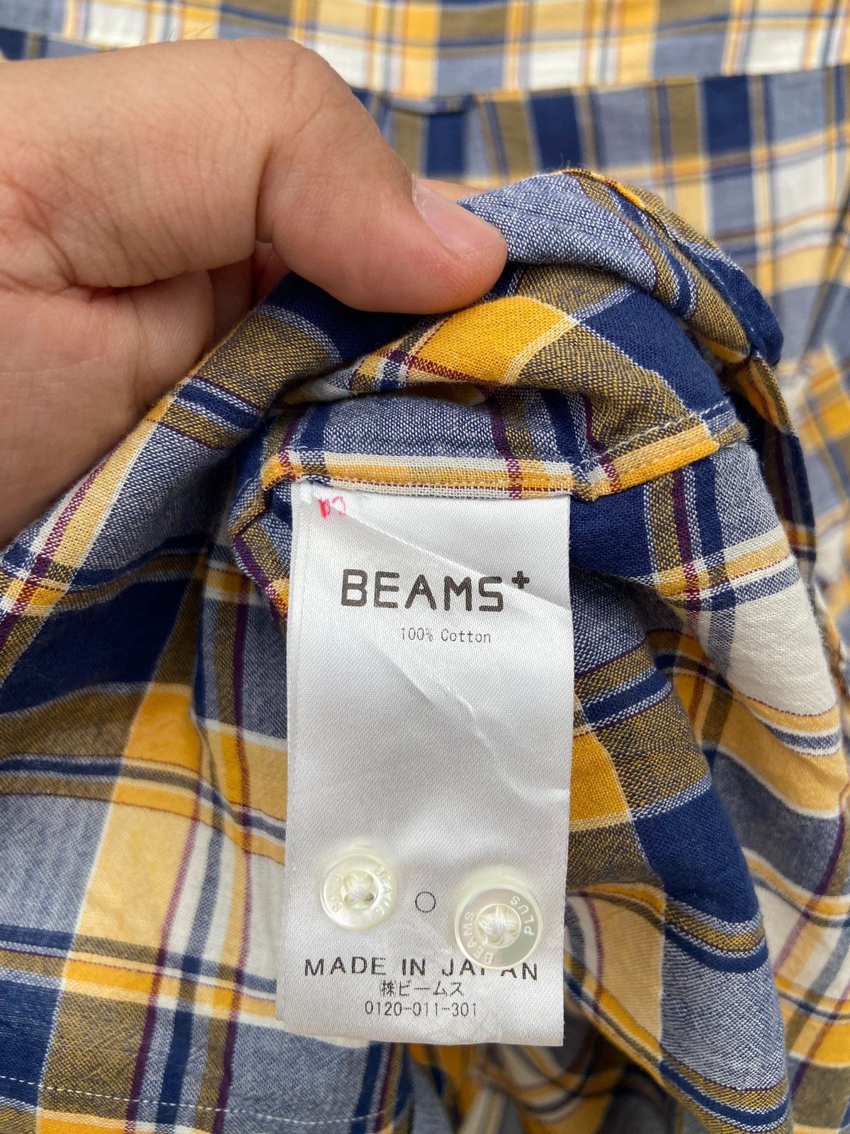Beams Plus Beams Plus Checkered Shirt Size US M / EU 48-50 / 2 - 3 Thumbnail
