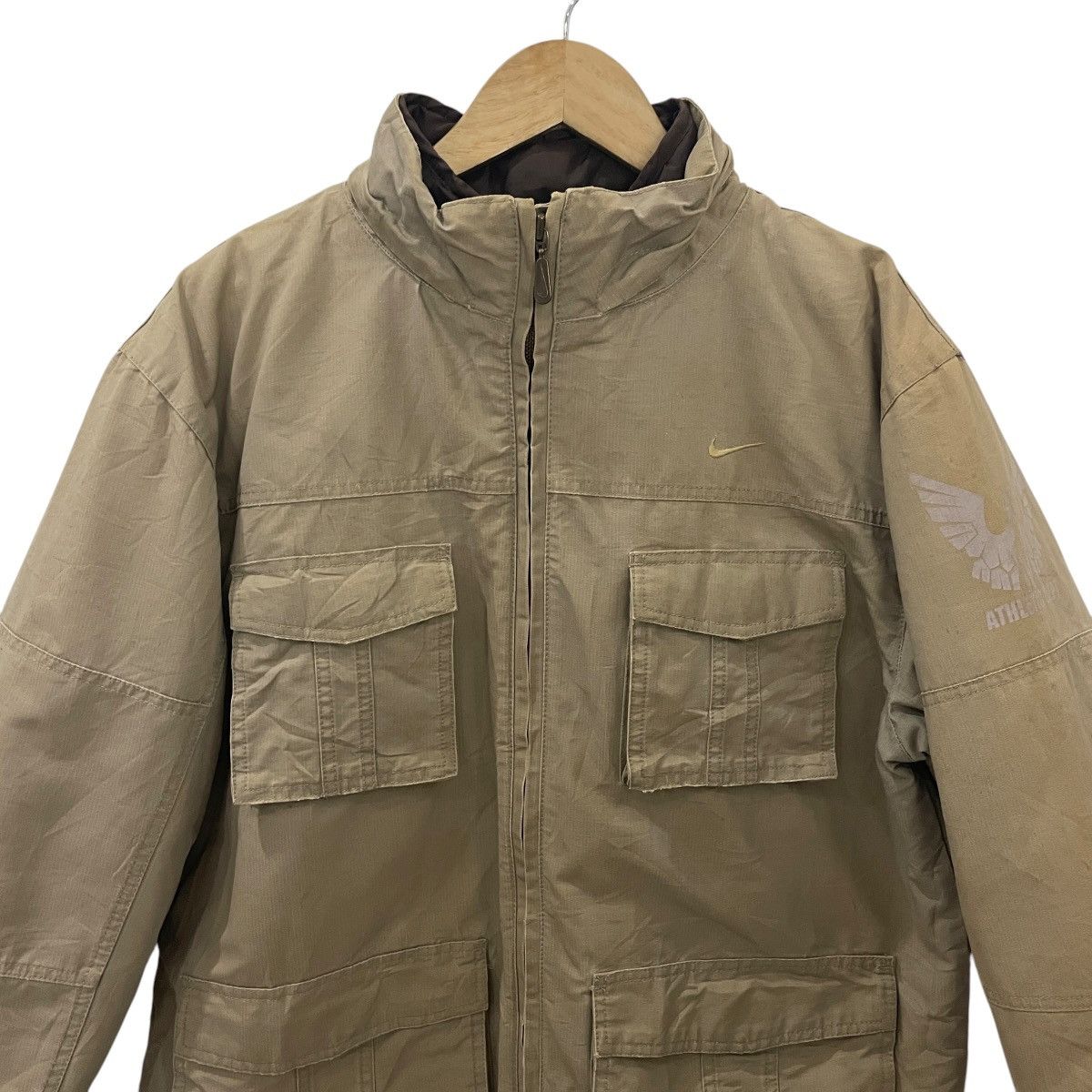 Nike Vintage Nike Athletic Dept Jacket Size US L / EU 52-54 / 3 - 3 Thumbnail