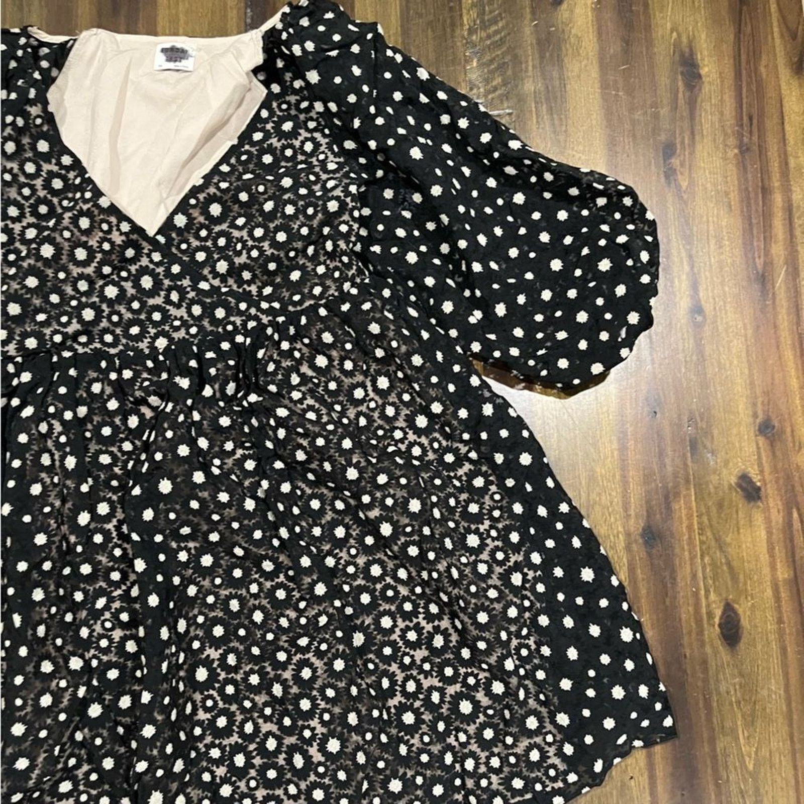 Vintage Sunday Best Aritzia Bonita Mini Babydoll Dress - Size XXS Size XS / US 0-2 / IT 36-38 - 3 Thumbnail