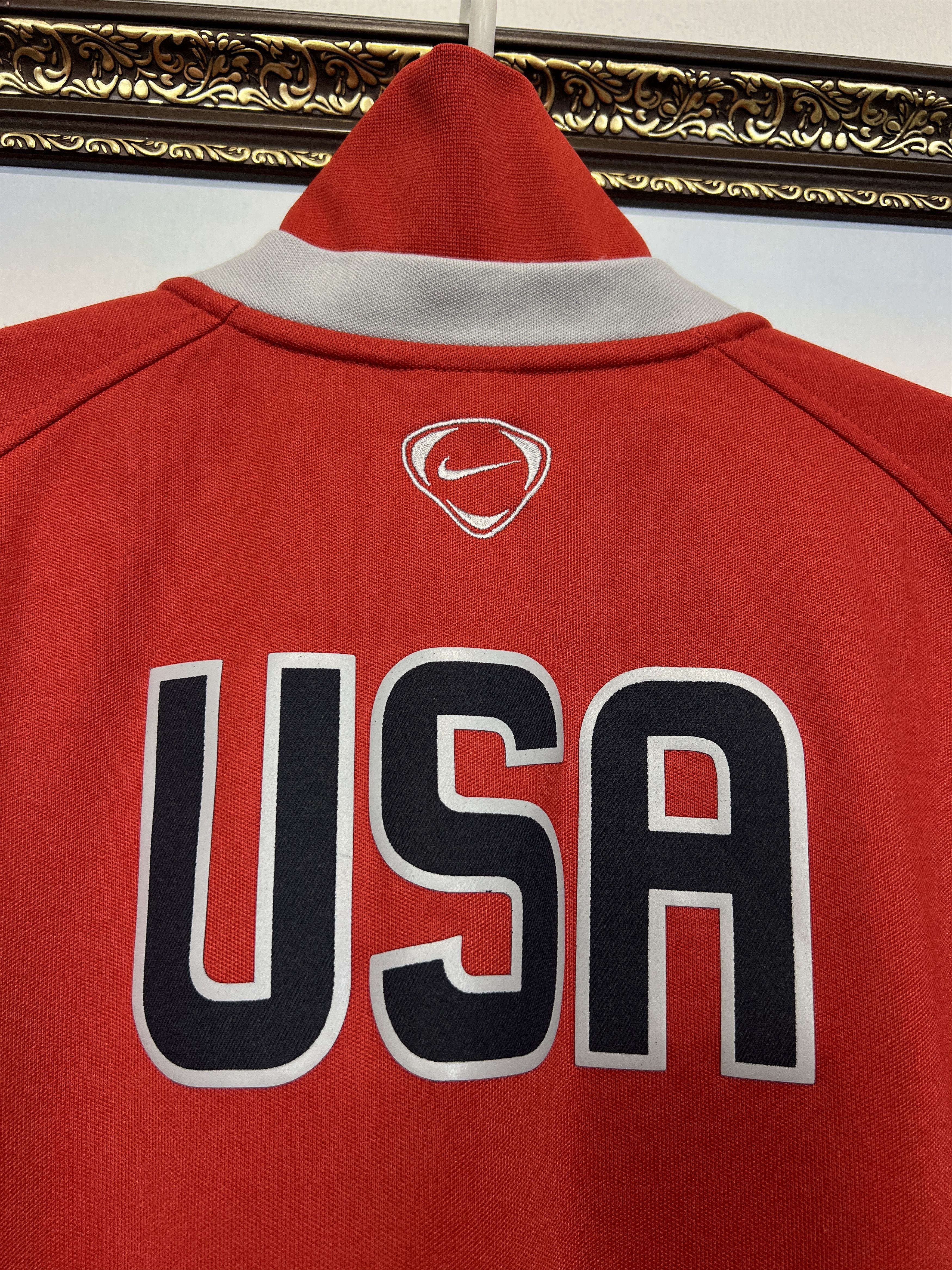 Nike Vintage USA Football Jacket Soccer Track Top National Rare Size US L / EU 52-54 / 3 - 11 Thumbnail