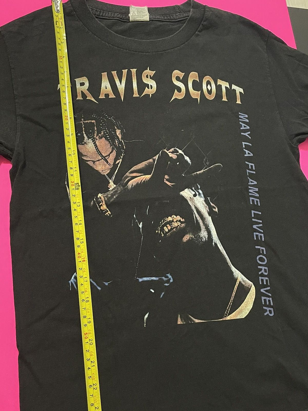 Travis Scott Travis Scott tour 2015 la flame t shirt size S Size US S / EU 44-46 / 1 - 4 Thumbnail