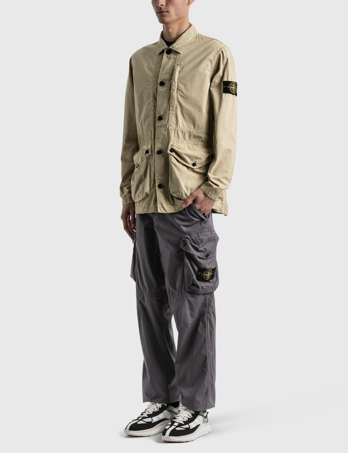 Stone Island Stone Island Tela Smerigliata Garment Dyed Jacket Pocket Size US L / EU 52-54 / 3 - 3 Thumbnail