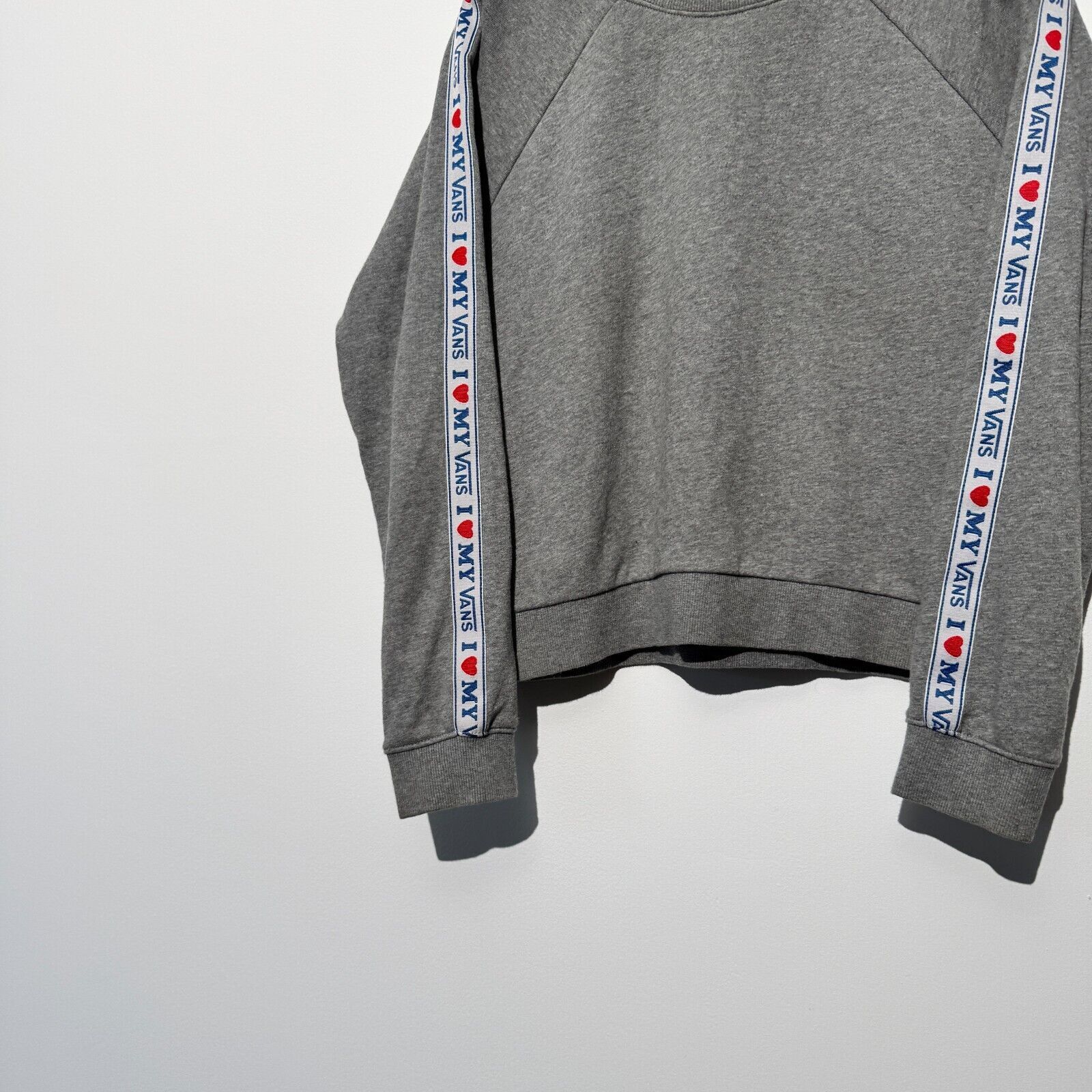 Vans Vintage Vans Gray Cotton Sweatshirt Size M Regular Fit Size US M / EU 48-50 / 2 - 4 Thumbnail