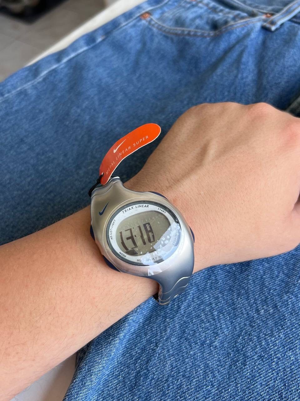 Nike BRAND NEW 2001 Nike Linear Triax Metal Watch Steel Y2K RARE Size ONE SIZE - 25 Thumbnail