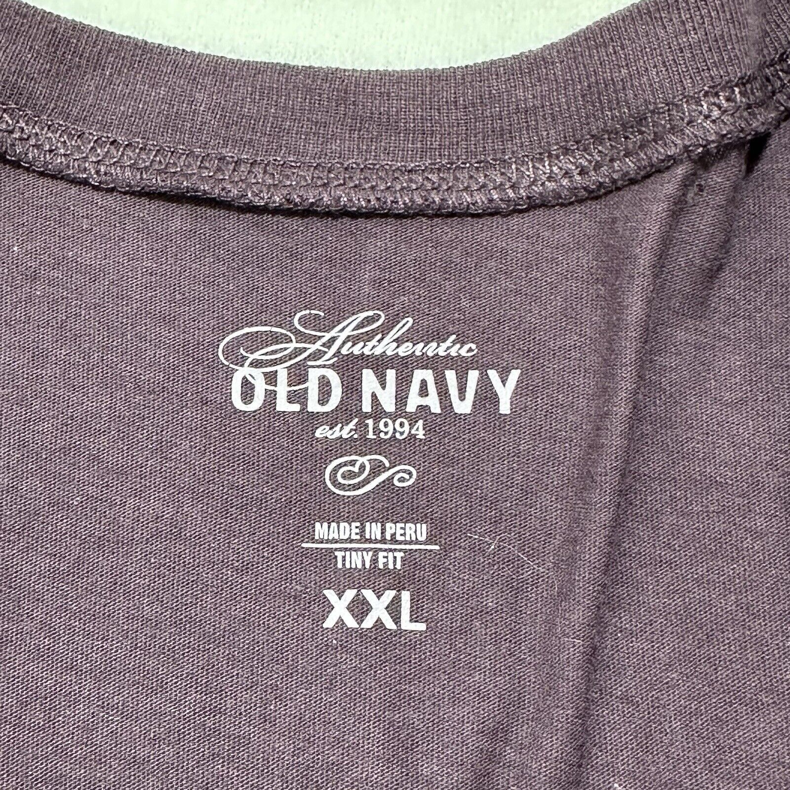 Old Navy Vintage Y2K Old Navy XXL Purple Long Sleeve Graphic T Shirt Size XXL / US 16-18 / IT 52-54 - 3 Thumbnail