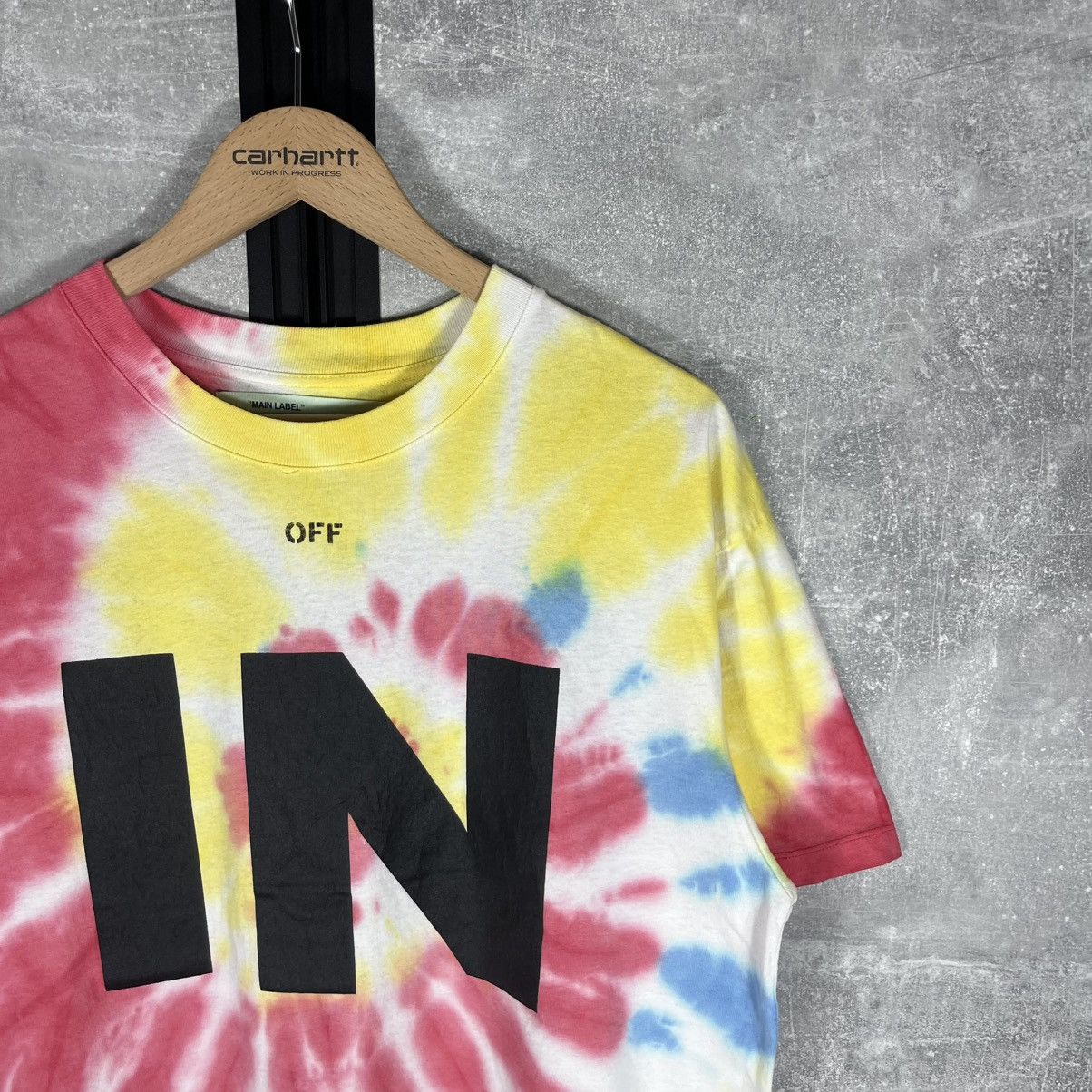 Off-White OFF WHITE x IN STYLE TIE DYE BIGLOGO TSHIRT TEE VIRGIL ABLOH Size US L / EU 52-54 / 3 - 5 Thumbnail