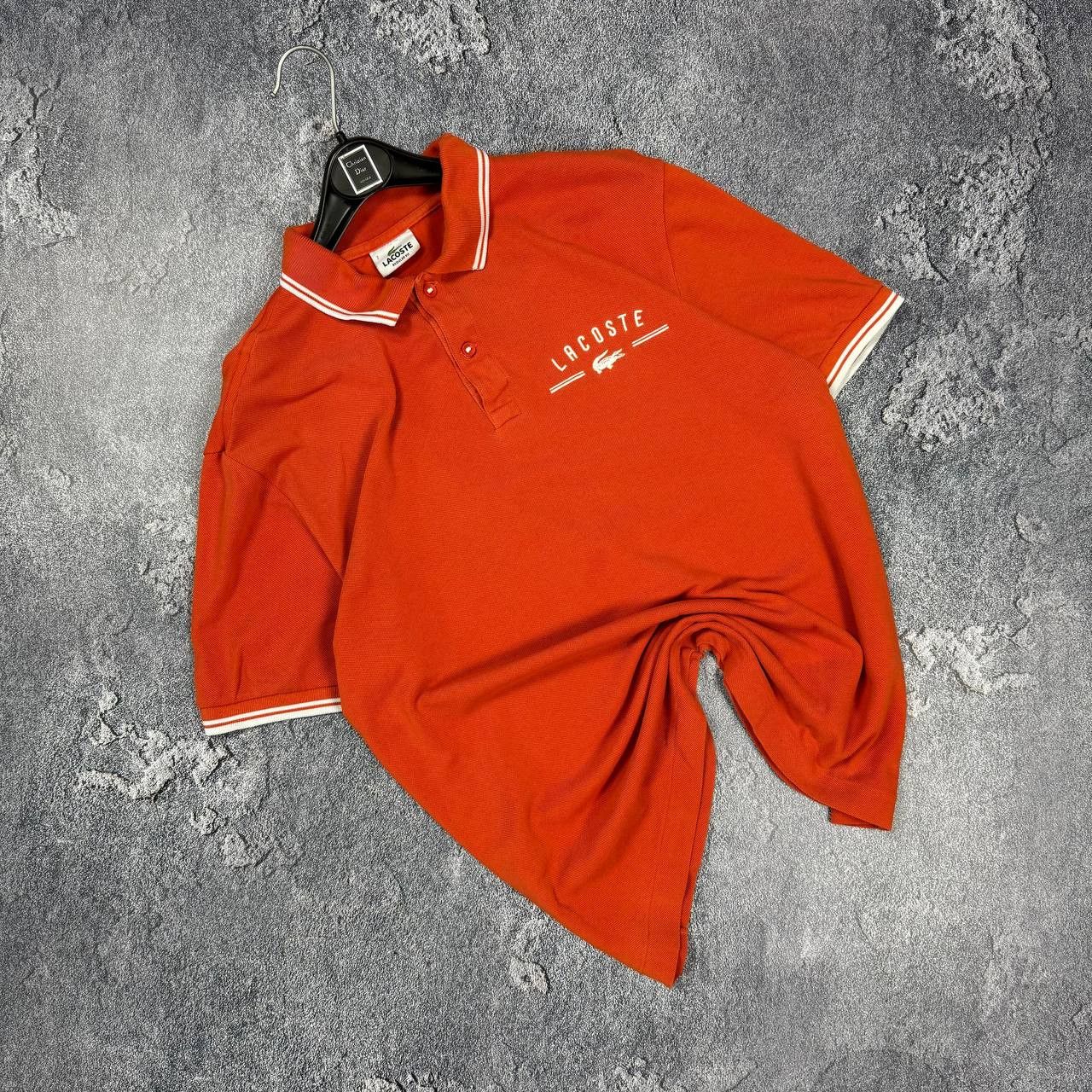 Lacoste Vintage Lacoste Luxury Streetwear Polo Tee Size 7 Big Logo Size US L / EU 52-54 / 3 - 1 Thumbnail