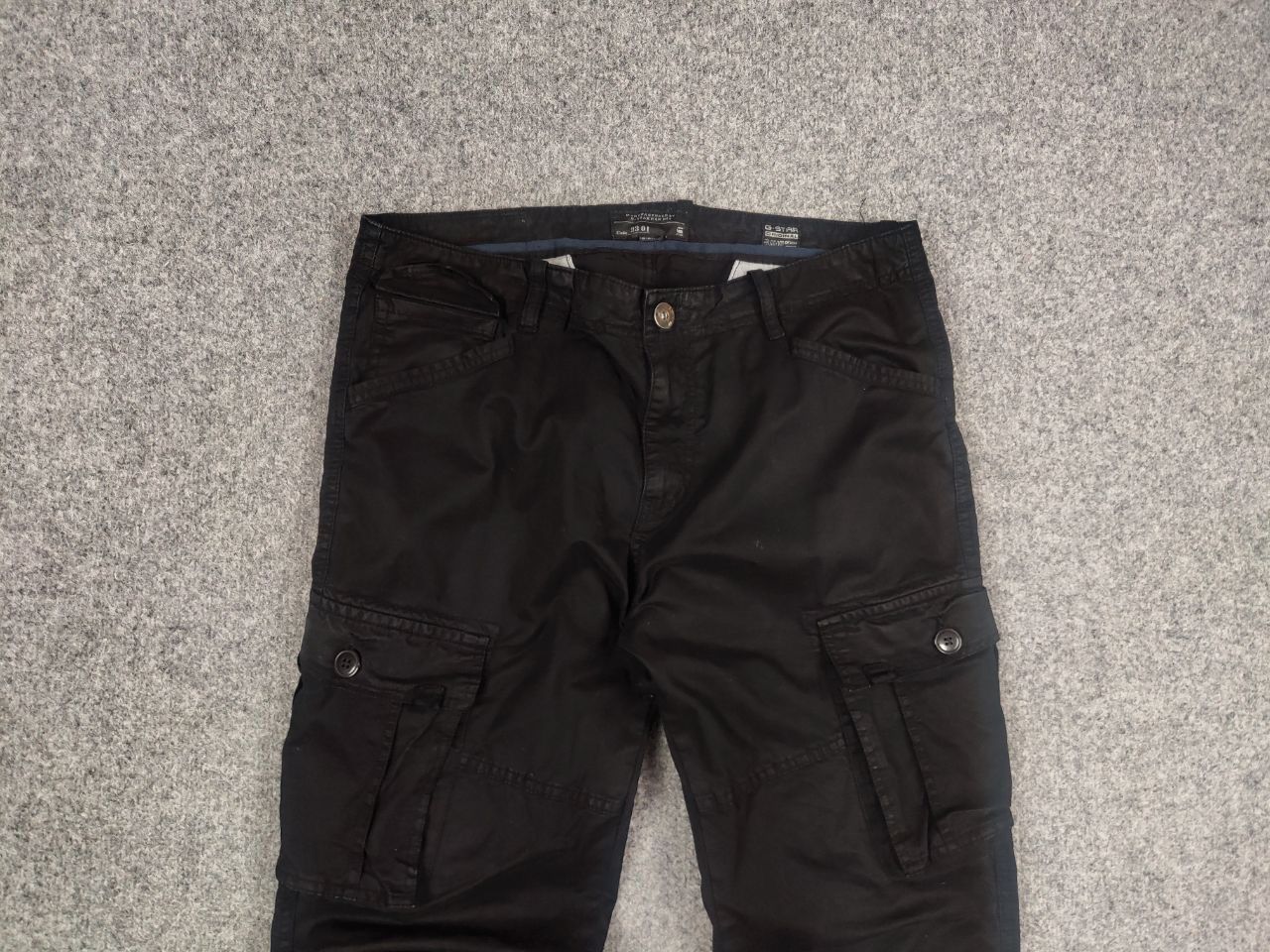 G-Star Vintage G Star Raw Canvas Tapered Cargo Pants Y2K Style Size US 34 / EU 50 - 8 Thumbnail