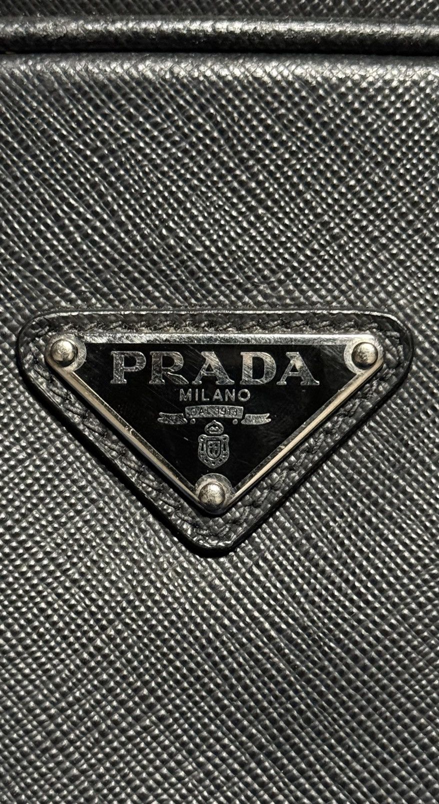 Prada Prada Black Saffiano Business Bag Size ONE SIZE - 14 Thumbnail