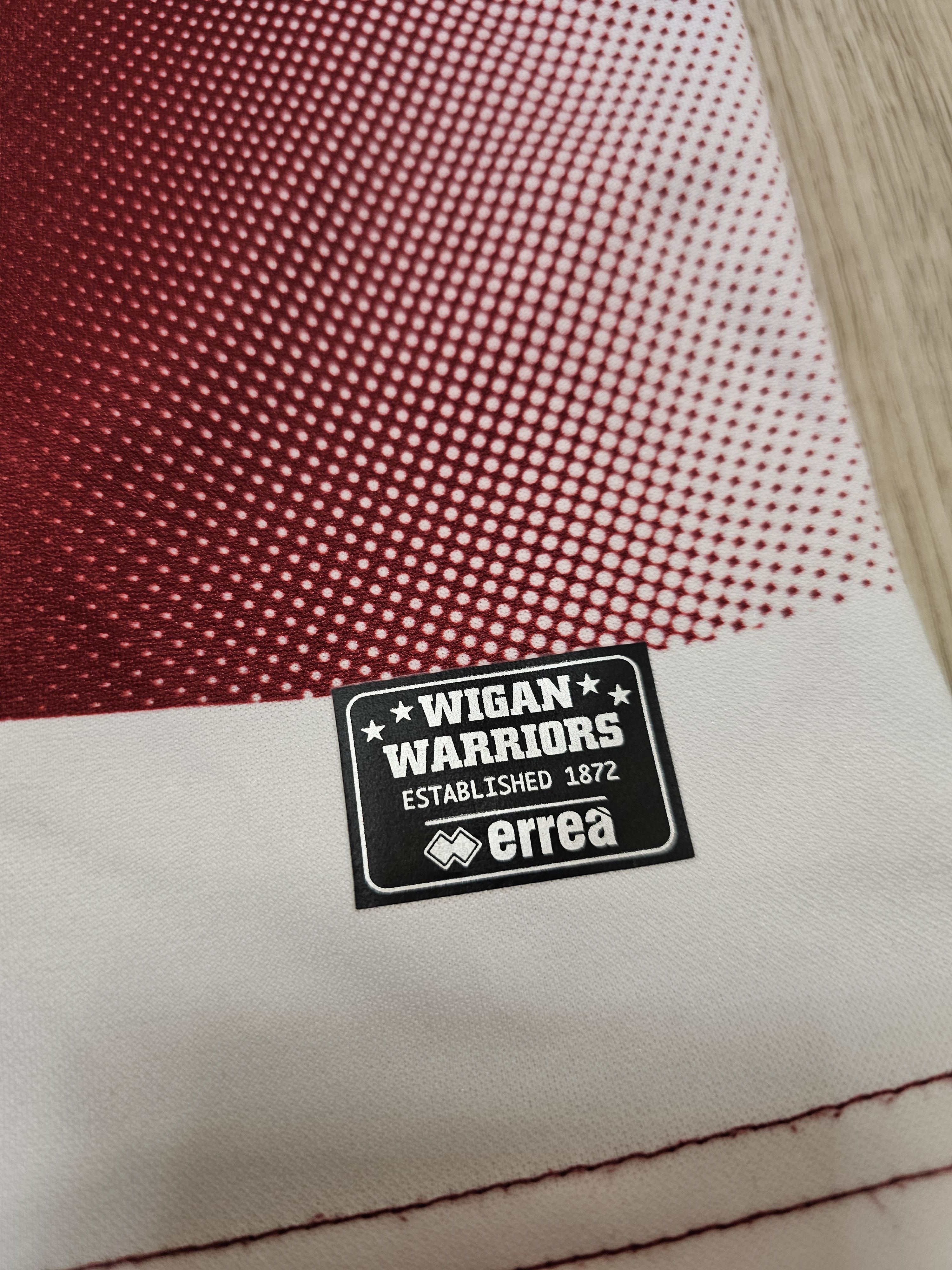 Other WIGAN WARRIORS 2016 2018 JERSEY ENGLAND RUGBY JERSEY RUGBY Size US M / EU 48-50 / 2 - 6 Thumbnail