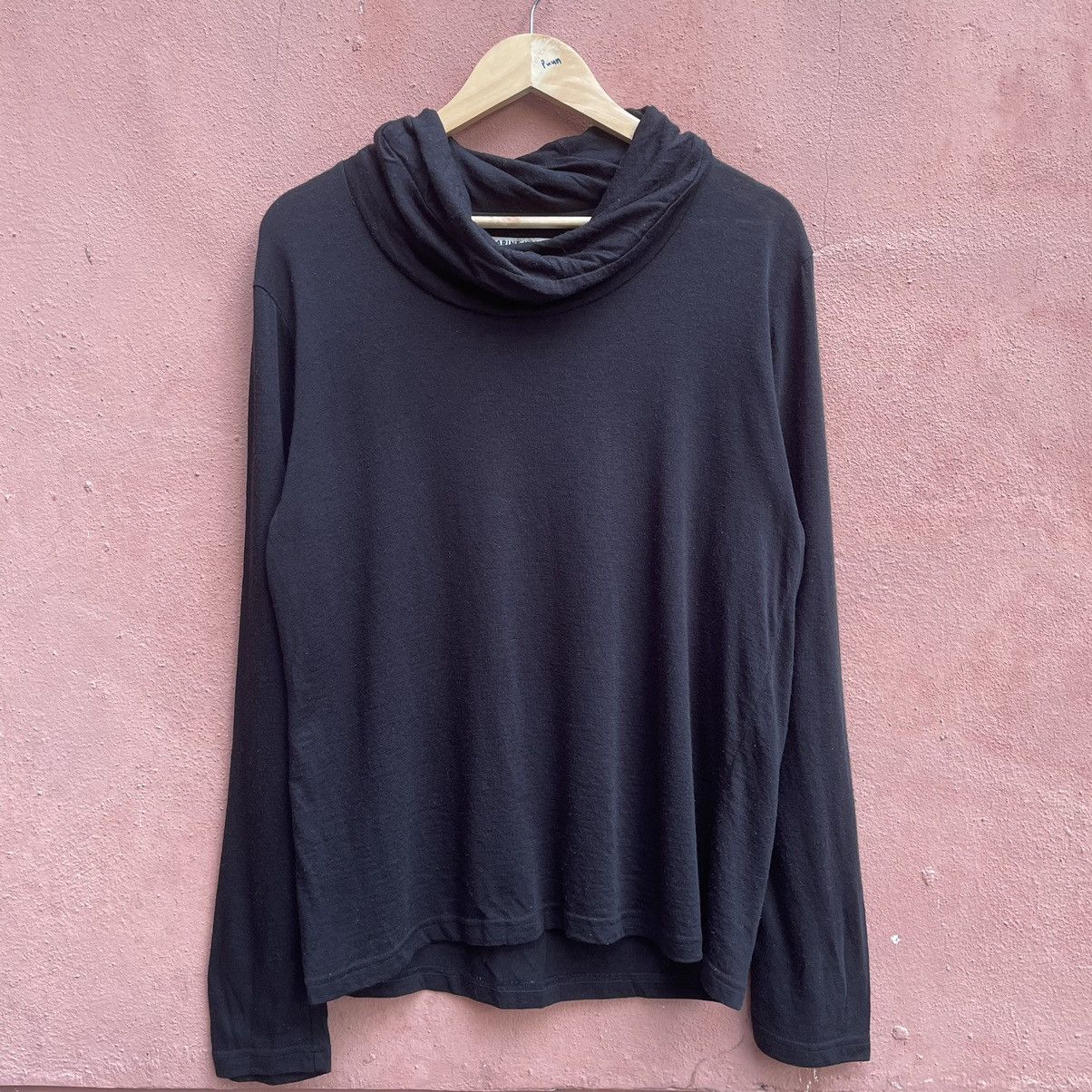 image of If Six Was Nine Katharine Hamnett London Inspired Julius Tee Shirt in Black, Men's (Size Medium)