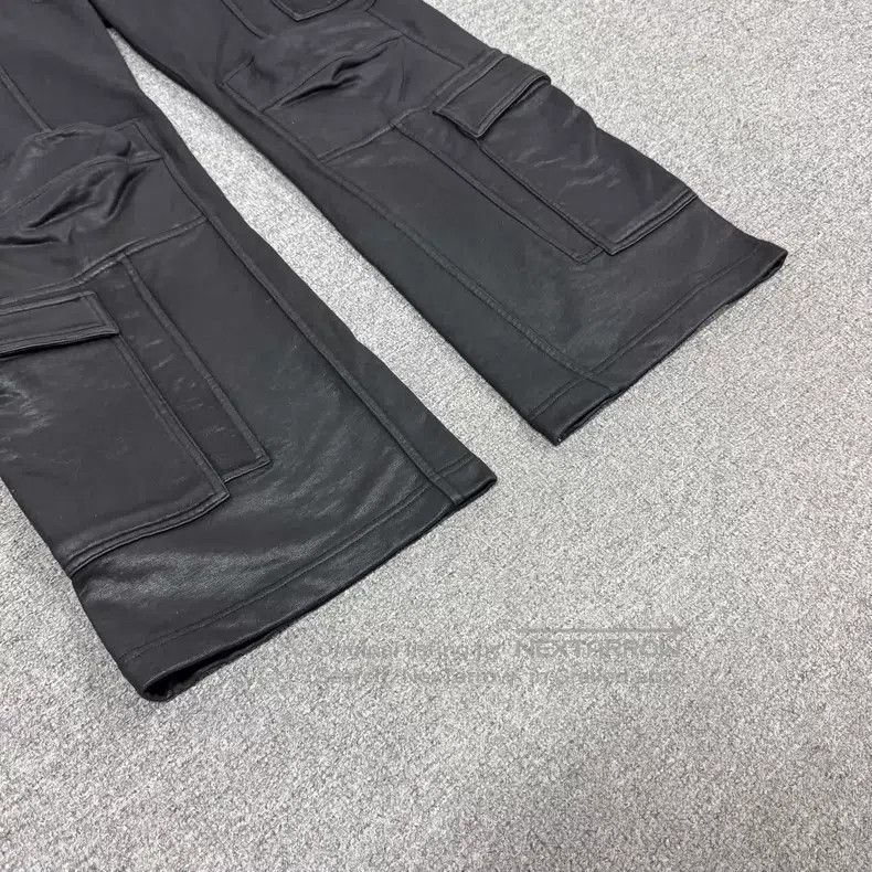 Balenciaga Balenciaga size XS Black Multi-pocket Cargo Style Faux Lea Size US 27 - 4 Thumbnail