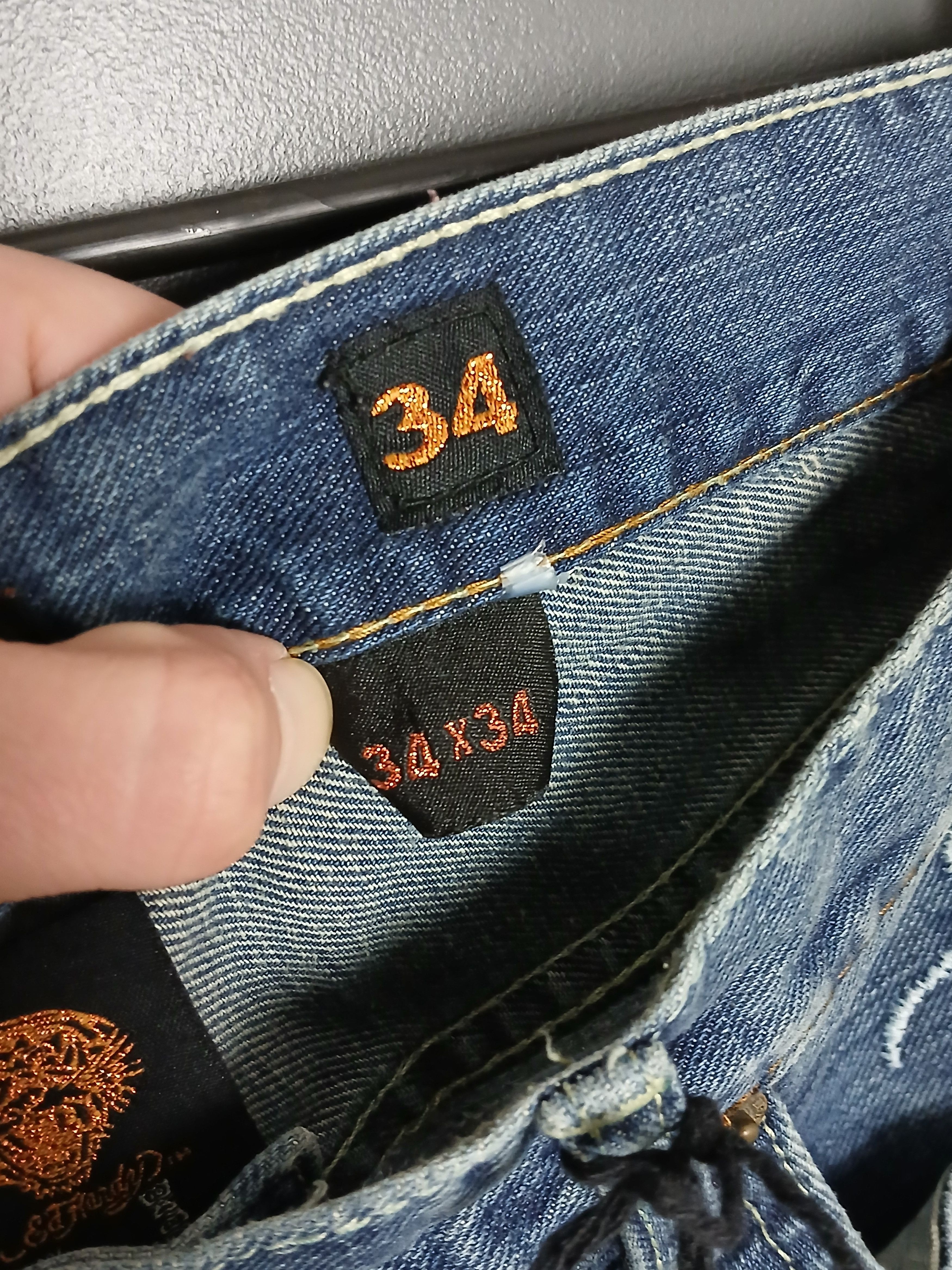 Christian Audigier × Ed Hardy New Ed Hardy Christian Audigier Jeans Pants Size US 34 / EU 50 - 13 Thumbnail