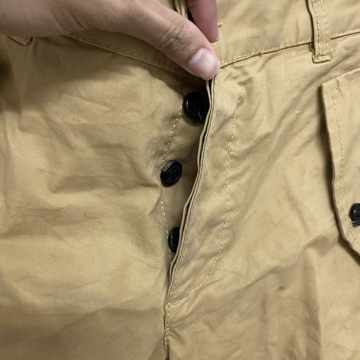 Dsquared2 × Vintage Vintage Dsquared Cargo Khaki Worker Casual Pants Size US 34 / EU 50 - 14 Thumbnail
