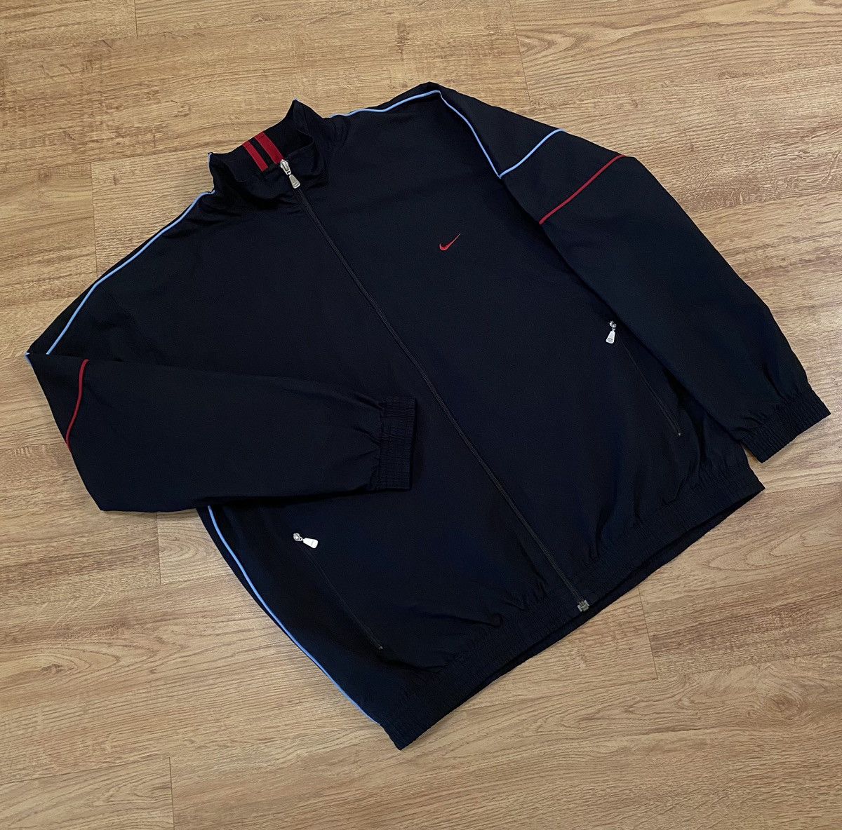 Nike Nike Track Jacket x Vintage x Streetwear Size US XL / EU 56 / 4 - 1 Thumbnail