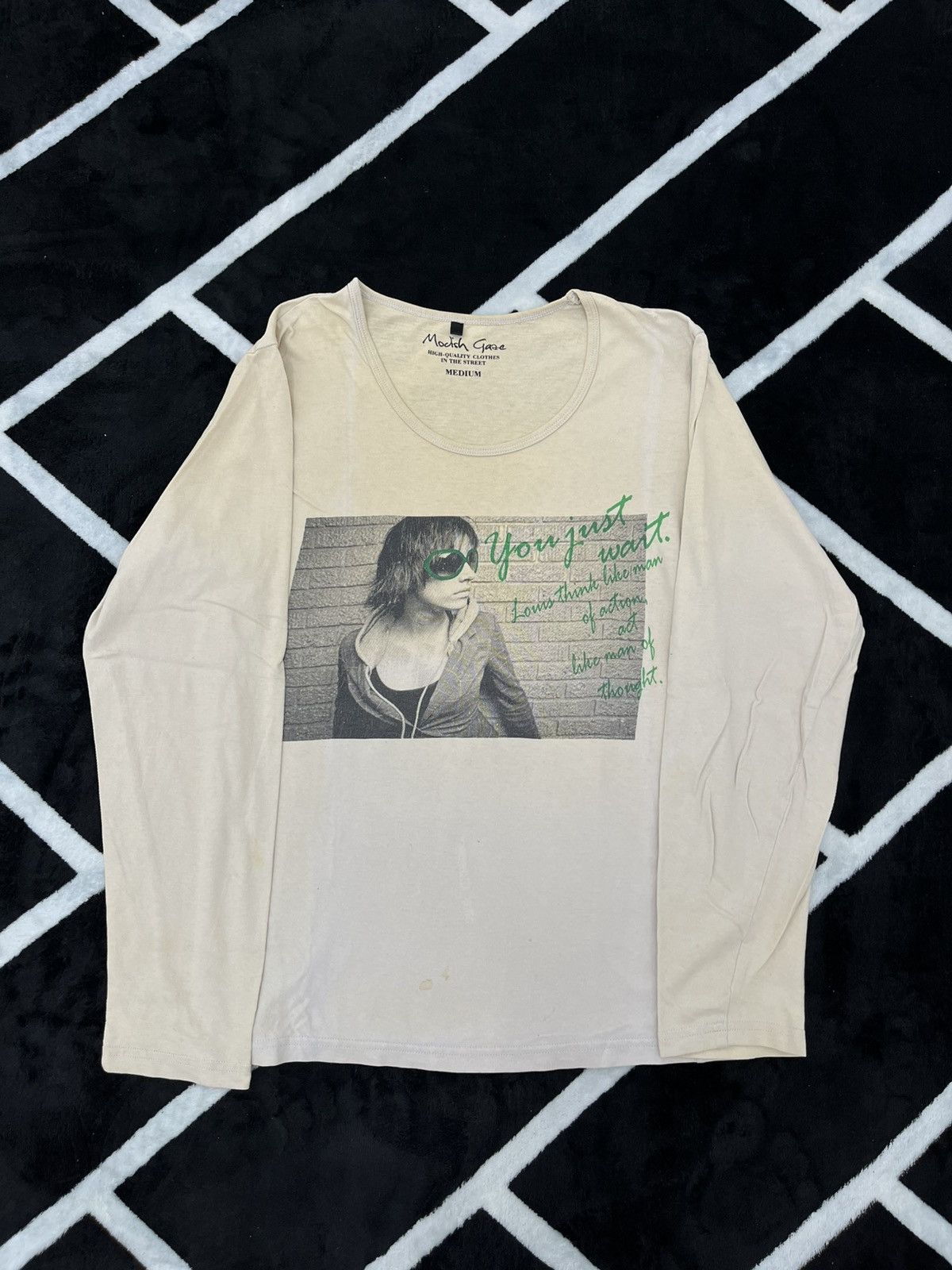 Hysteric Glamour 2000s Trashed Longsleeve Modish Gaze Hysteric Glamour Style Size US M / EU 48-50 / 2 - 2 Thumbnail