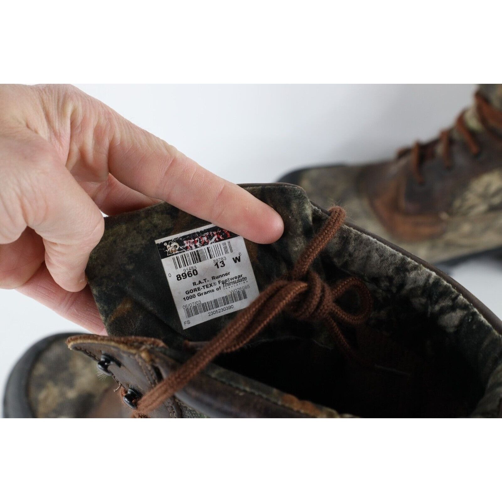 Vintage Vintage Y2K 2003 Rocky Boots Goretex Waterproof Boots Size US 13 / EU 46 - 10 Thumbnail