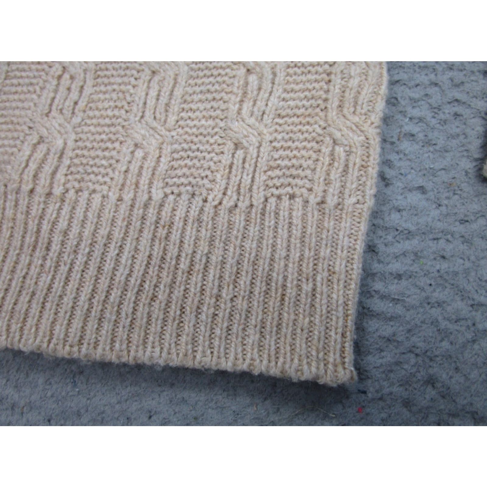American Eagle Outfitters American Eagle Outfitters Sweater Womens XS Cable-Knit Crew Neck Pullover Preppy Beige Size XS / US 0-2 / IT 36-38 - 3 Thumbnail