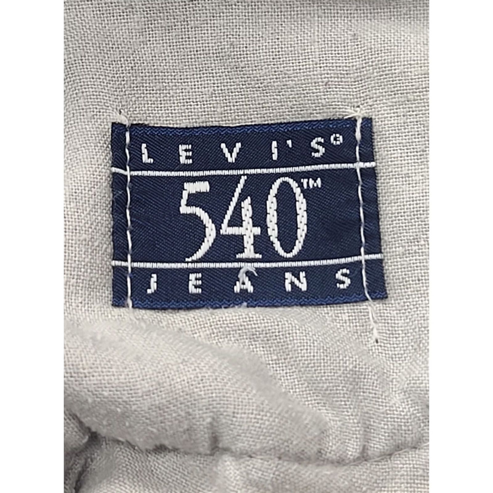 Levi's VINTAGE Levi's 540 Jeans Mens 38x30 Regular Fit Straight Leg Acid Wash USA Black Jeans Men Regular 540 Levi's 540 USA Black 90s Style Size US 38 / EU 54 - 2 Thumbnail