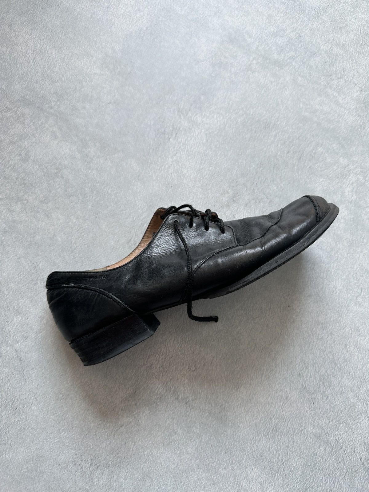 Japanese Brand Avant Garde Japanese Style Leather Shoes Asymmetrical Heels Size US 7.5 / EU 40-41 - 11 Thumbnail