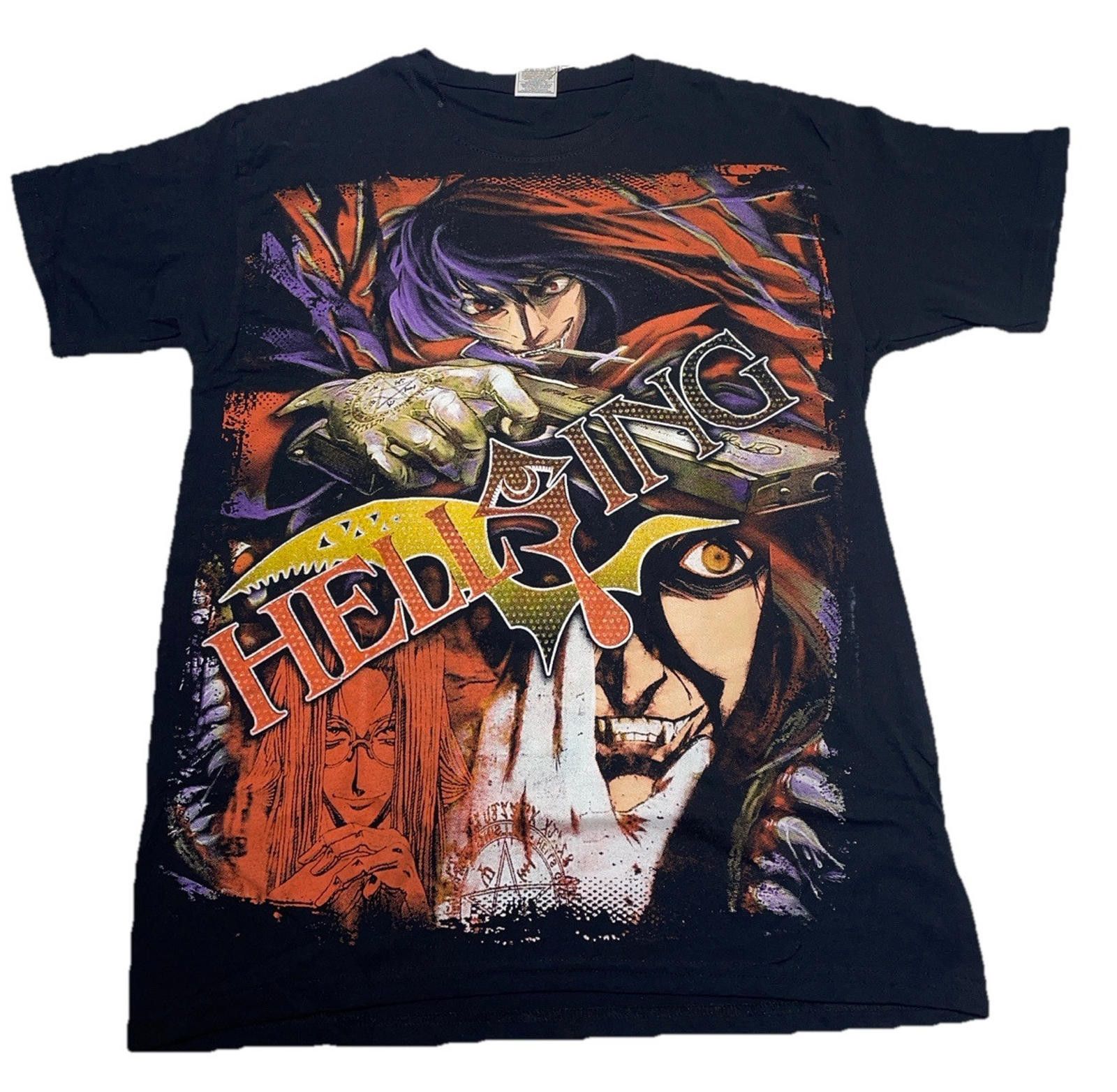 The Unbranded Brand Vintage Hell Sing Anime T-Shirt Size M Medium RARE Double Size US M / EU 48-50 / 2 - 1 Thumbnail