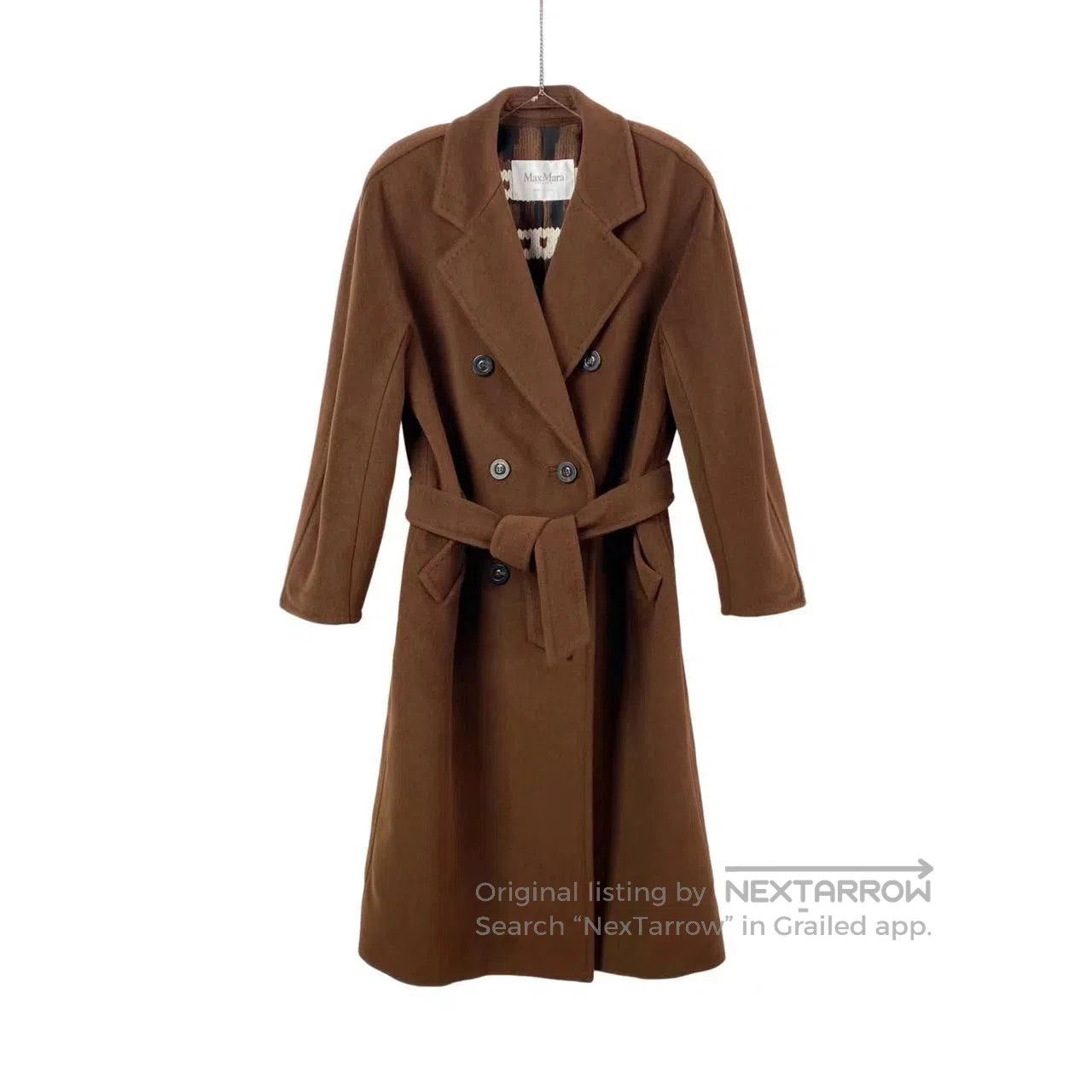 Max Mara Max Mara 101801 caramel-colored coat| Size XXS / US 00 / IT 34 - 1 Thumbnail