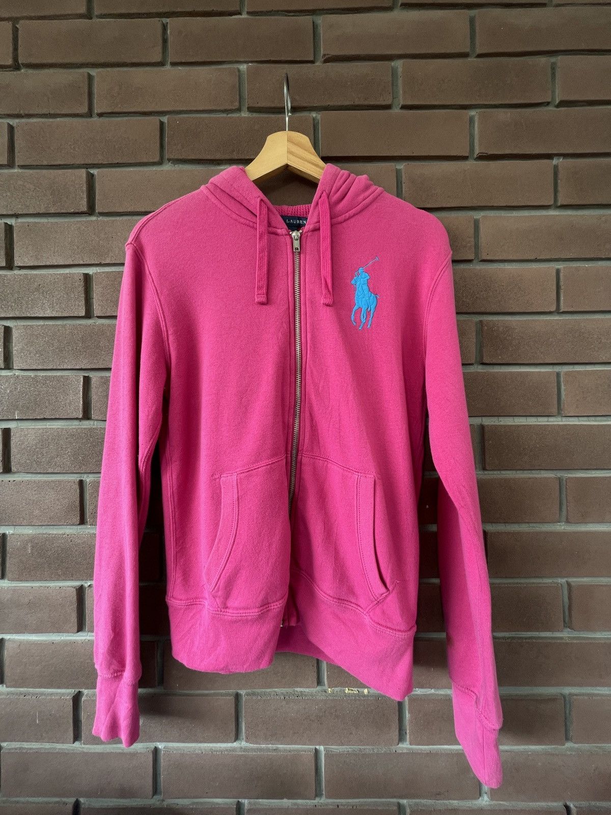 Polo Ralph Lauren Ralph Lauren Pink Zip-Up Hoodie Size S / US 4 / IT 40 - 1 Thumbnail